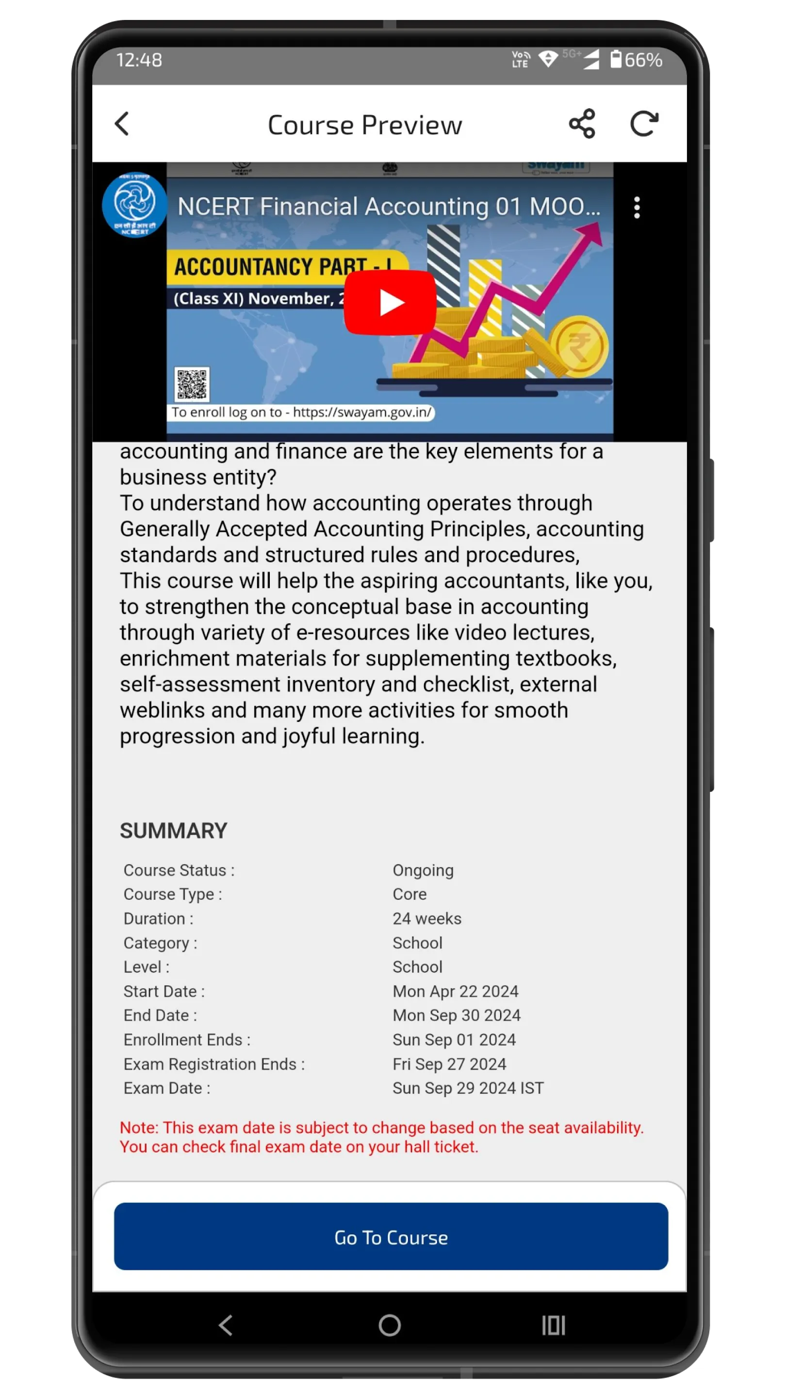 Swayam | Indus Appstore | Screenshot