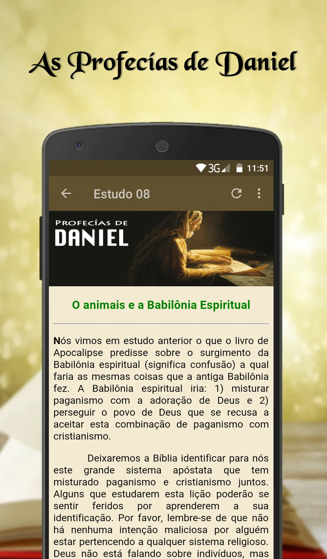 As Profecías de Daniel | Indus Appstore | Screenshot