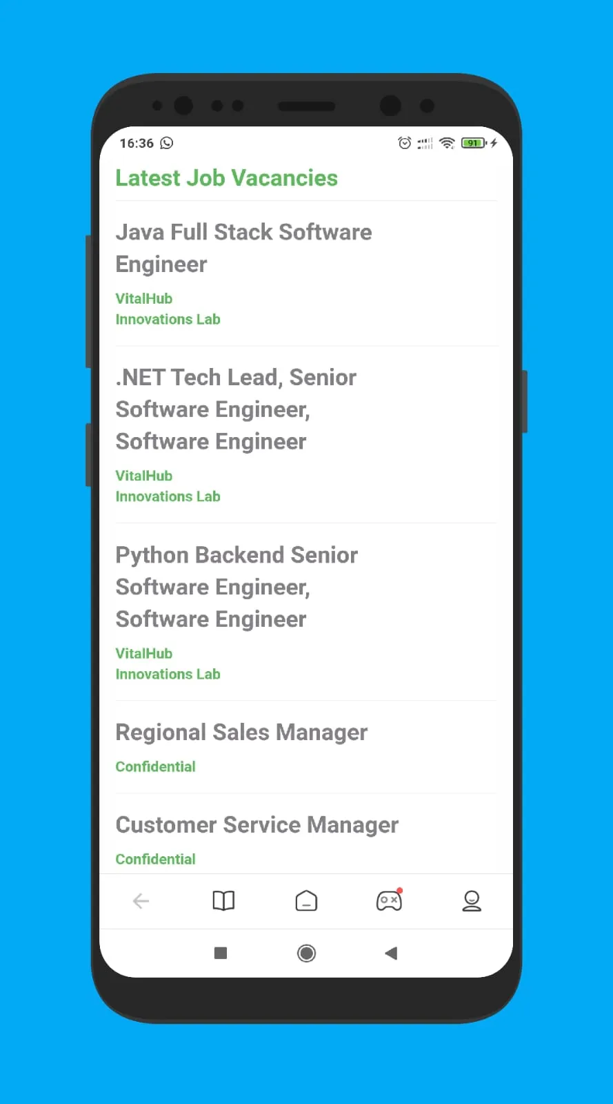 Job Vacancies Sri Lanka | Indus Appstore | Screenshot