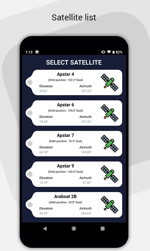 Satellite Finder Aline Antenna | Indus Appstore | Screenshot