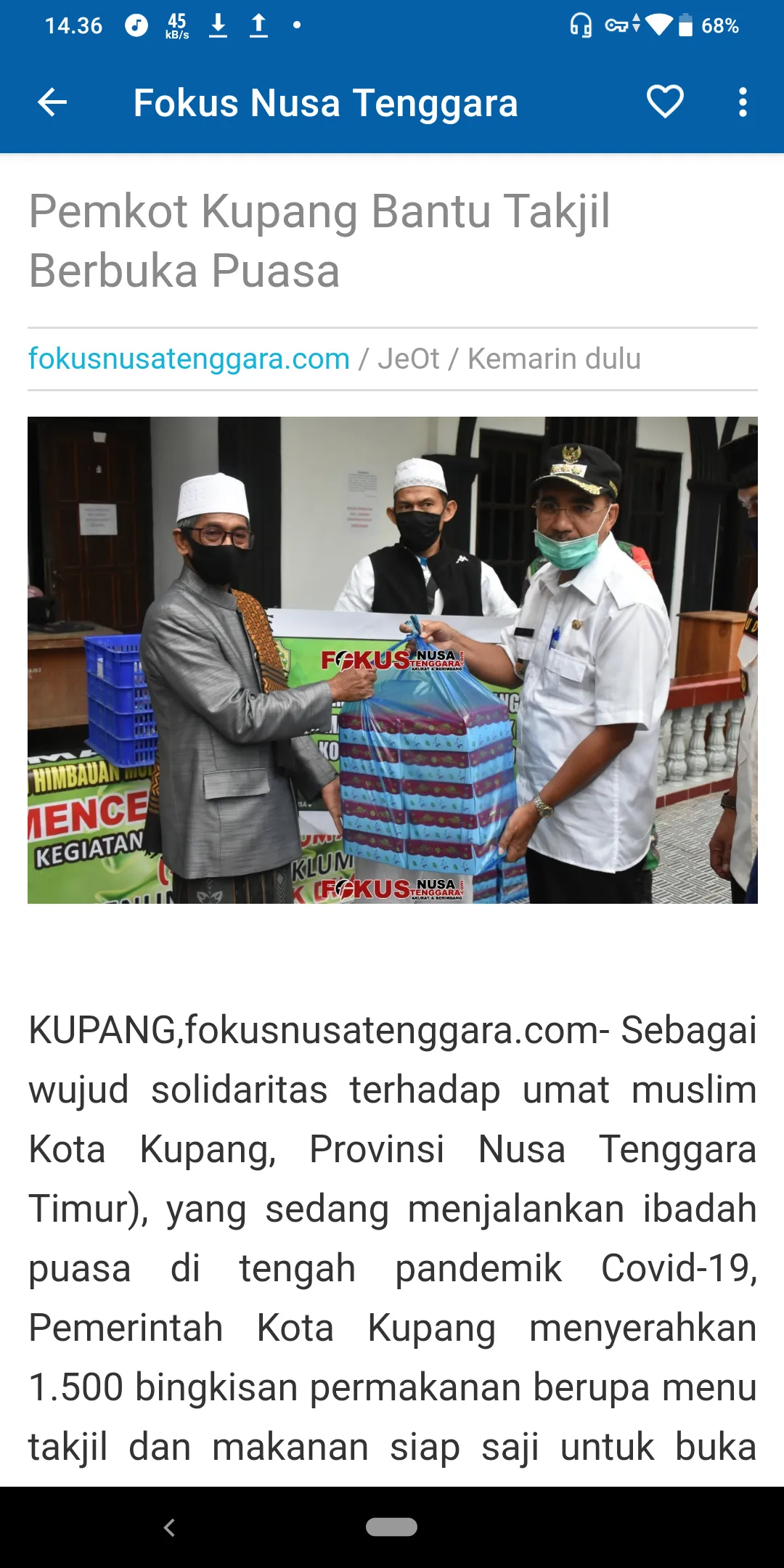 Koran NTT : Berita Nusa Tengga | Indus Appstore | Screenshot