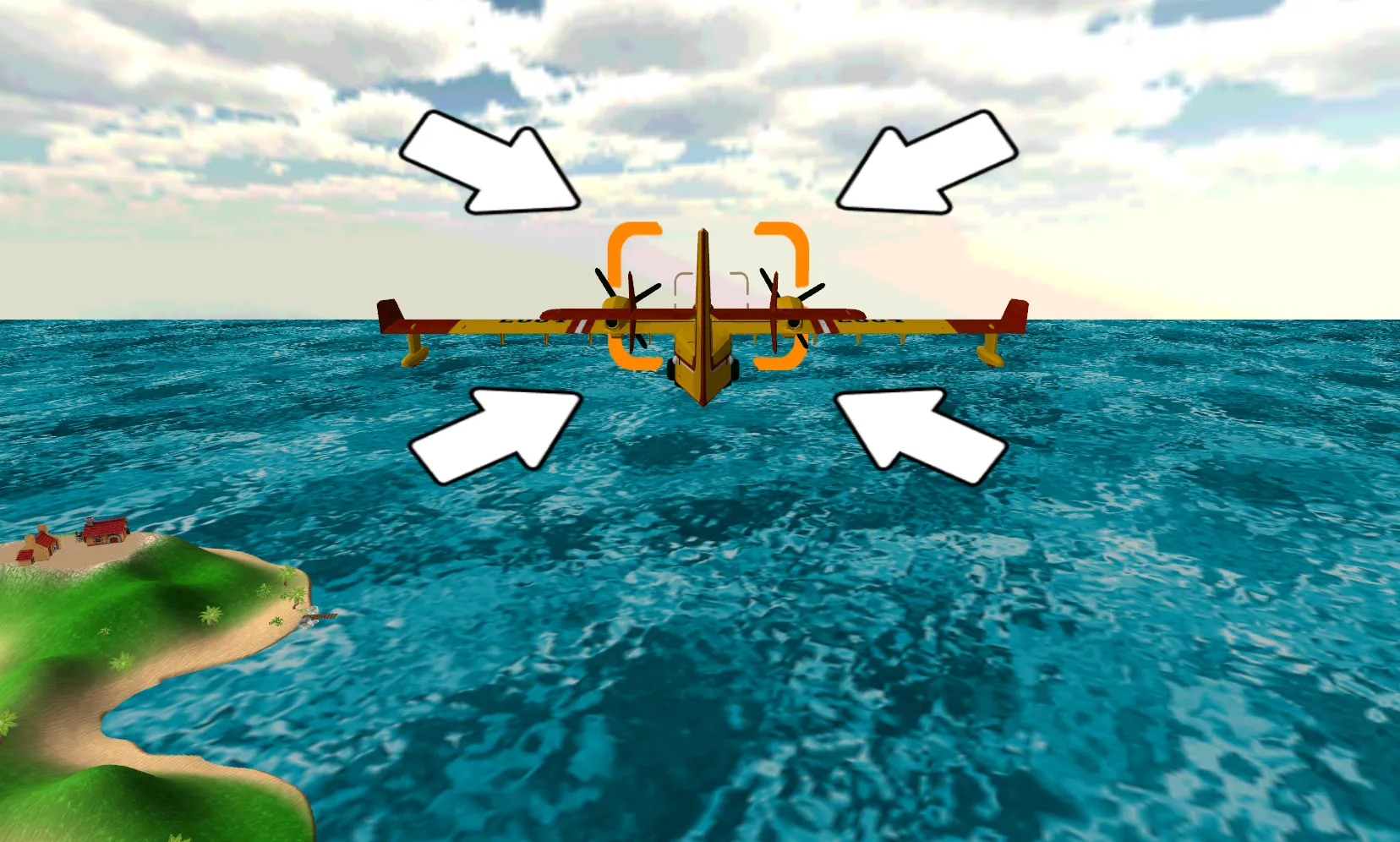 Airplane Firefighter 3D | Indus Appstore | Screenshot