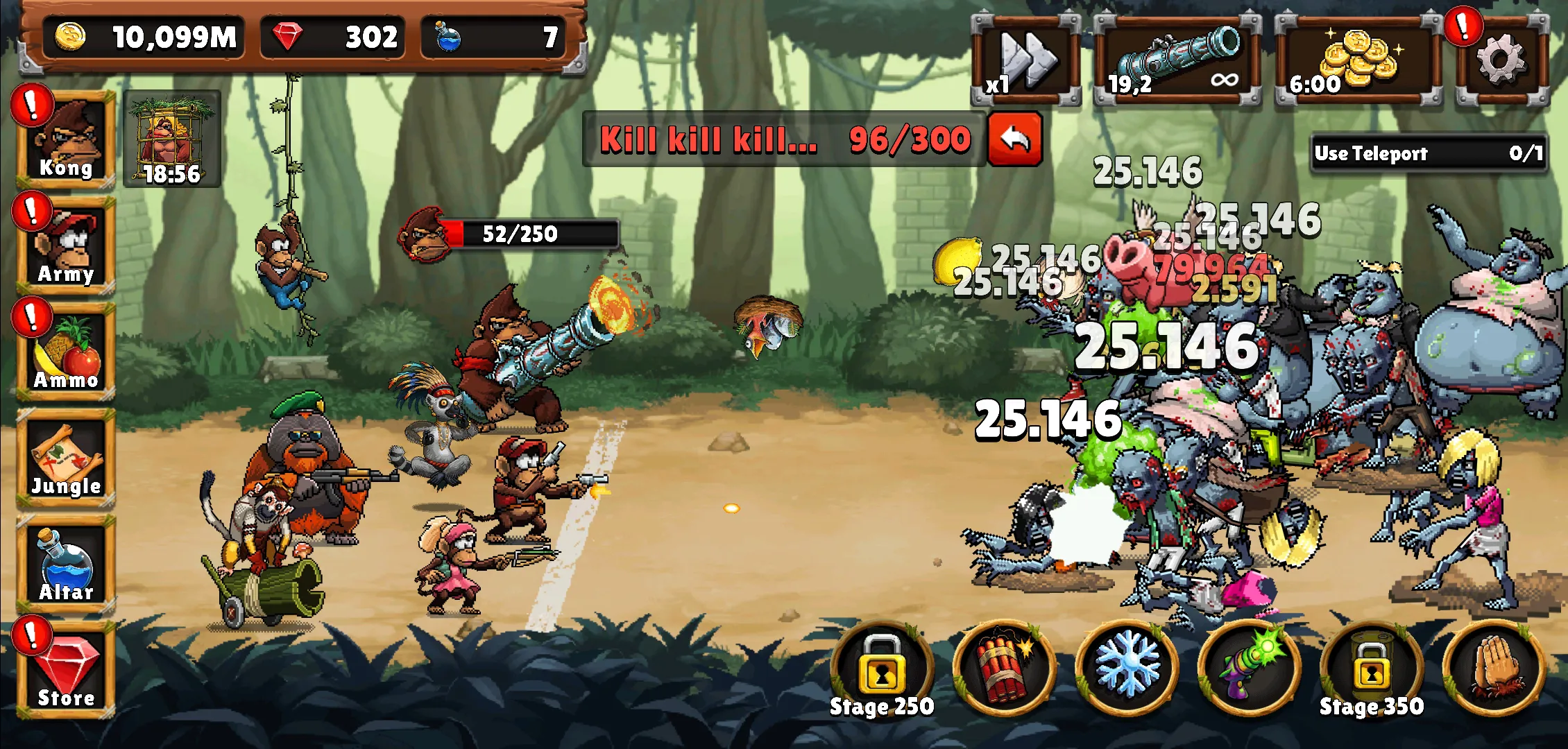 Apes vs. Zombies | Indus Appstore | Screenshot