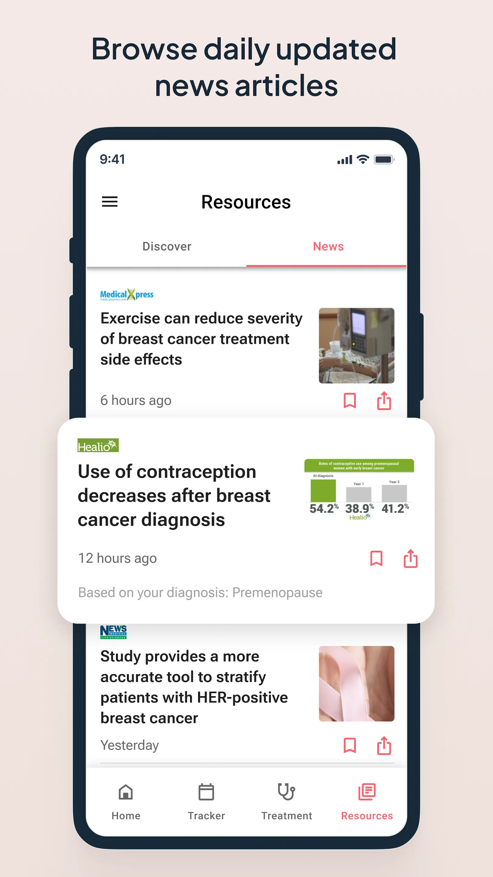 Outcomes4Me Cancer Care | Indus Appstore | Screenshot