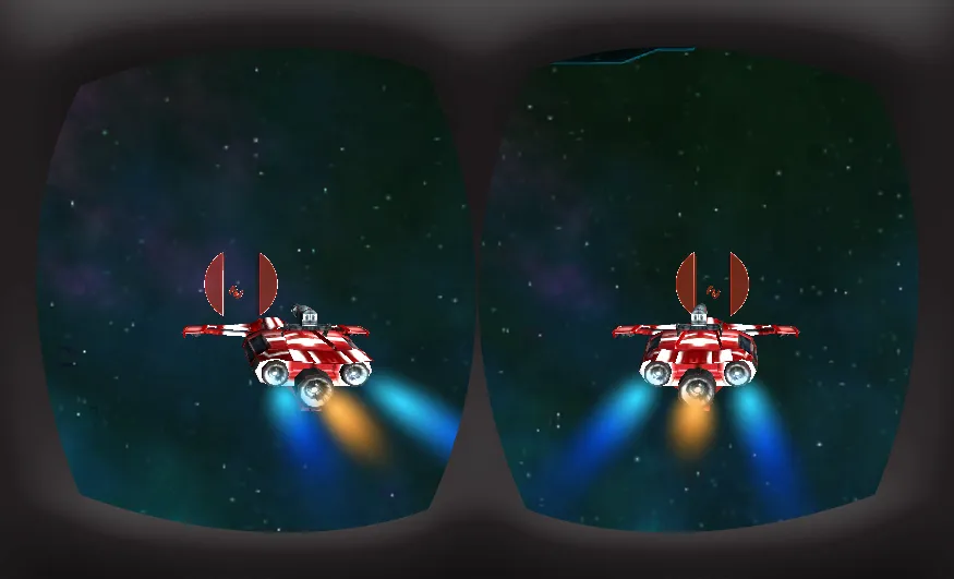 Jet space tunnel race VR | Indus Appstore | Screenshot