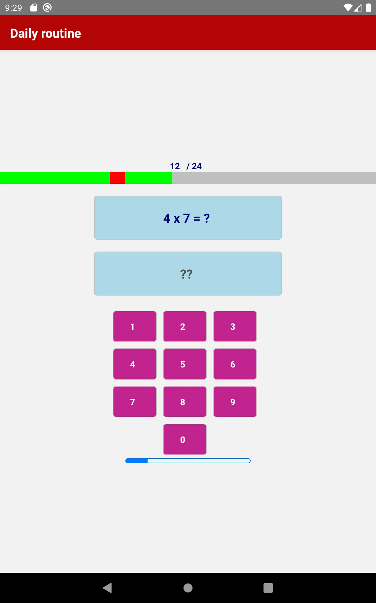 9x9 - Multiplication game | Indus Appstore | Screenshot