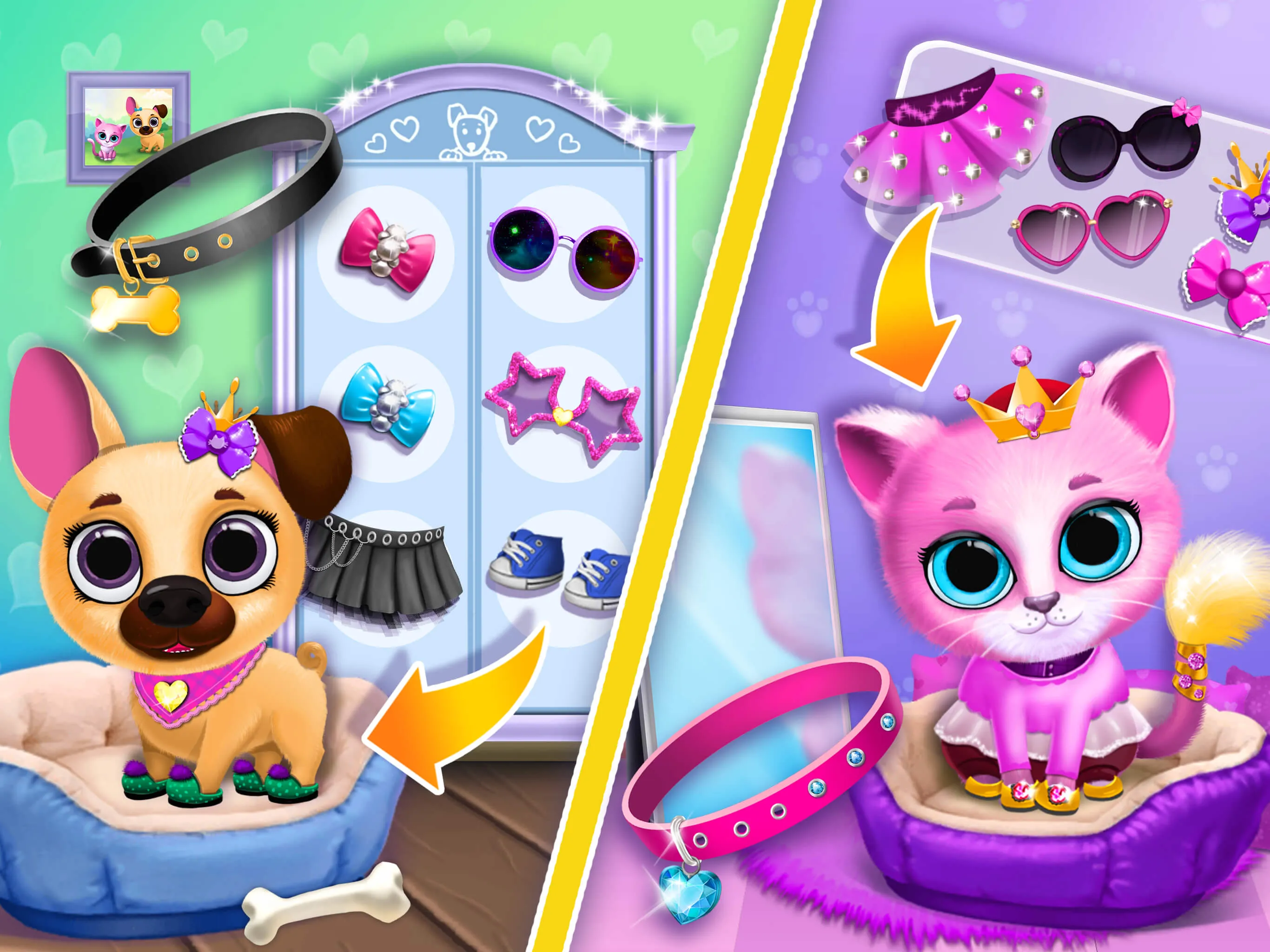 Kiki & Fifi Pet Friends | Indus Appstore | Screenshot