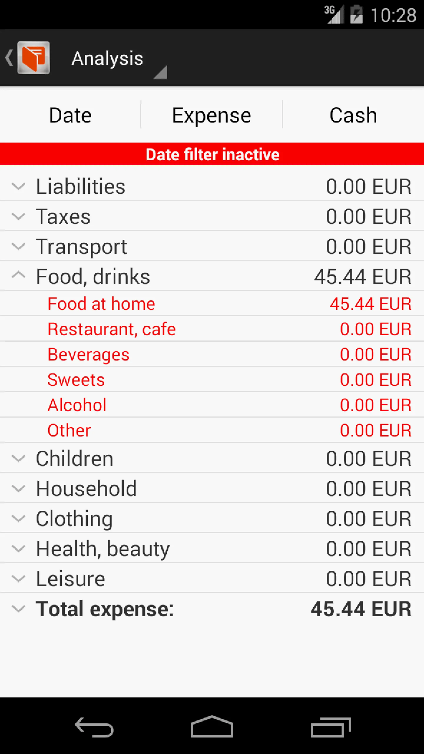 My Wallet: Expense Tracker | Indus Appstore | Screenshot