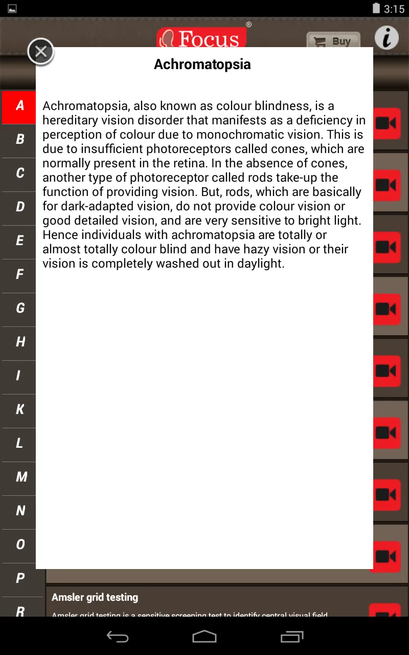 Ophthalmology- Dictionary | Indus Appstore | Screenshot