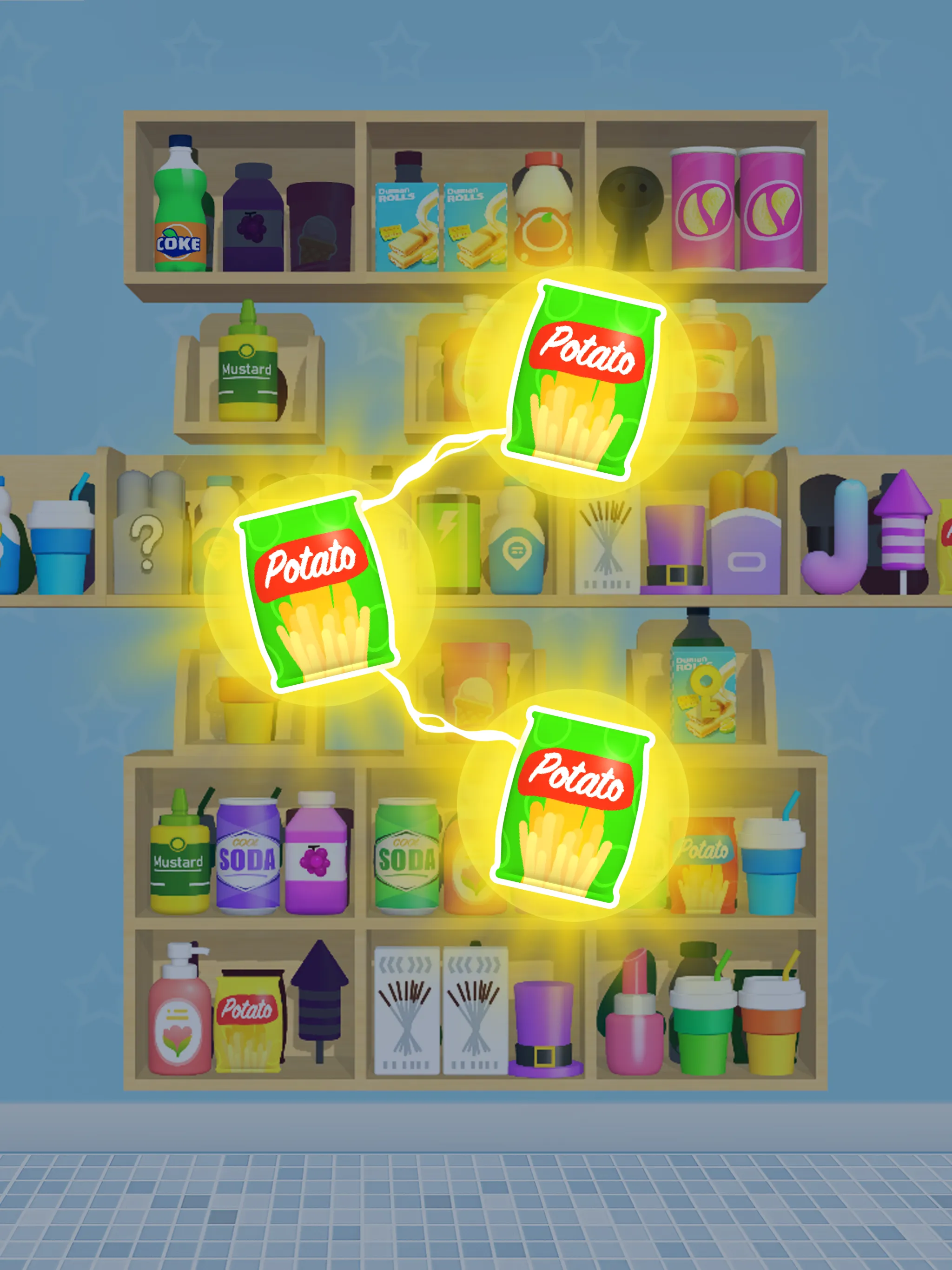 Goods Merge : 3D Goods Sort | Indus Appstore | Screenshot