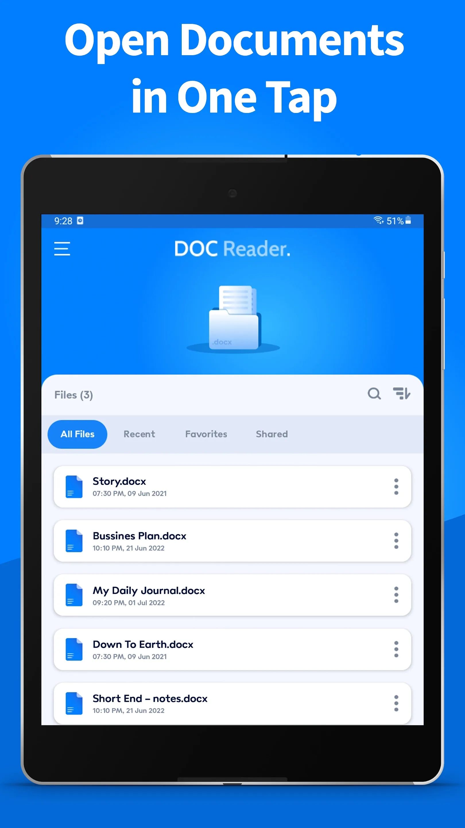 Doc Reader - Word Docx Viewer | Indus Appstore | Screenshot