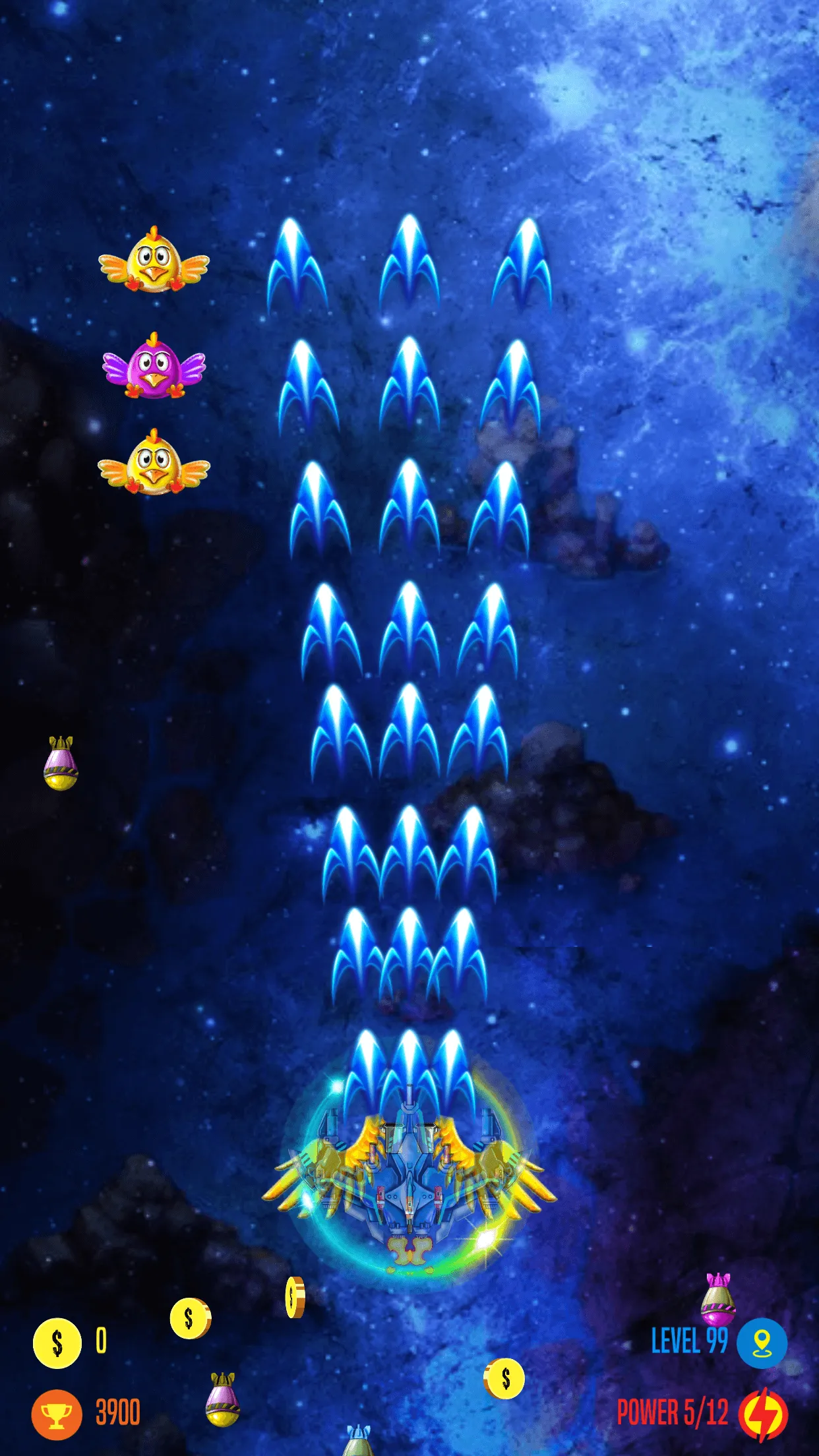 Chicken Attack Galaxy | Indus Appstore | Screenshot