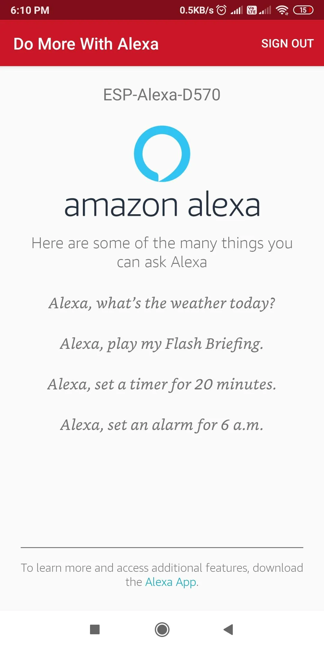 ESP Alexa | Indus Appstore | Screenshot