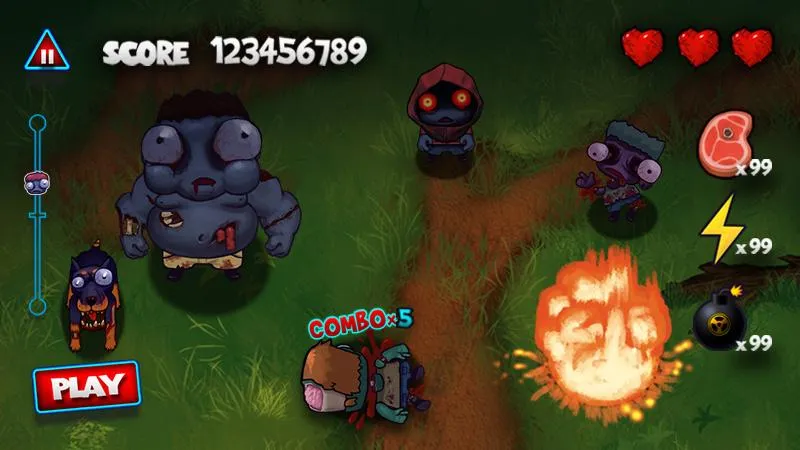 Zombie Smasher | Indus Appstore | Screenshot