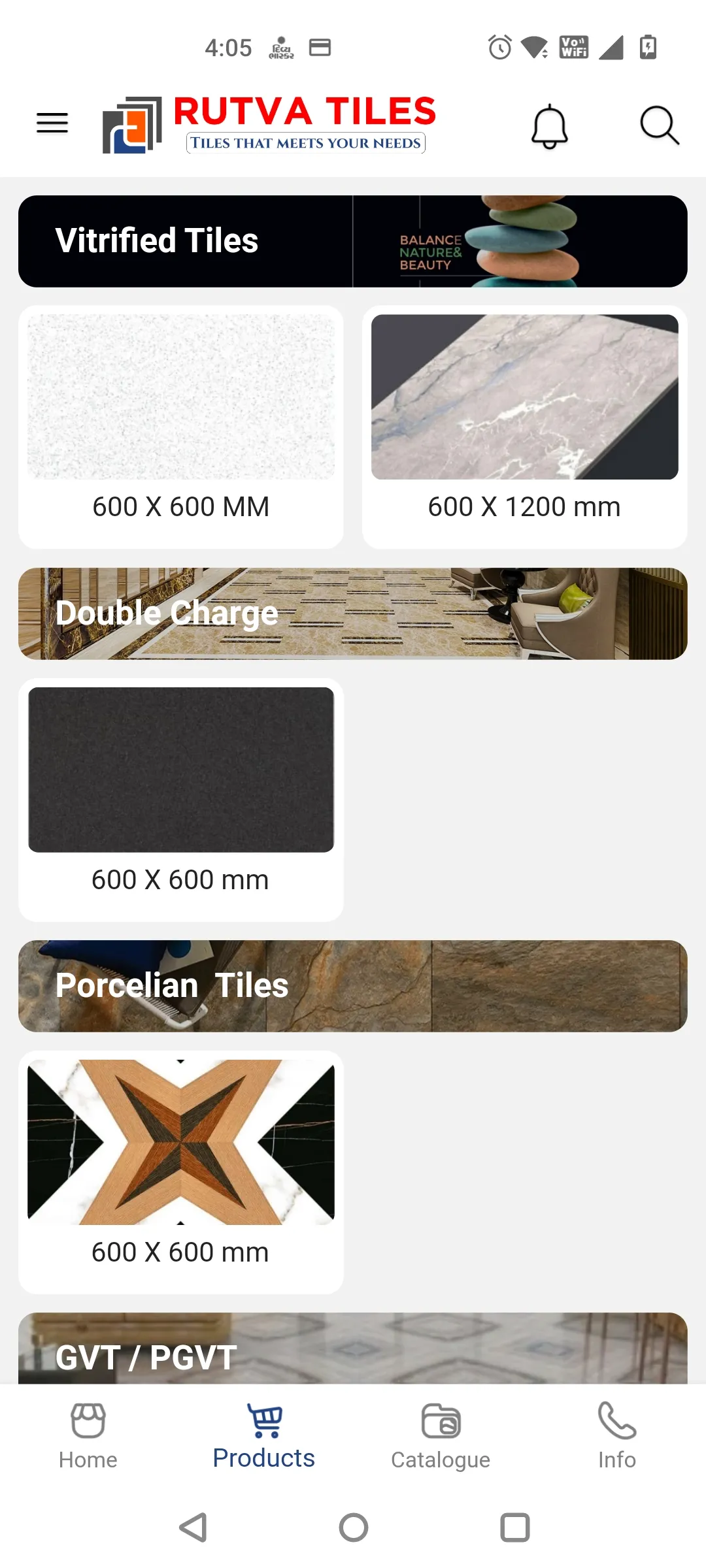 Rutva Tiles & Bathware | Indus Appstore | Screenshot