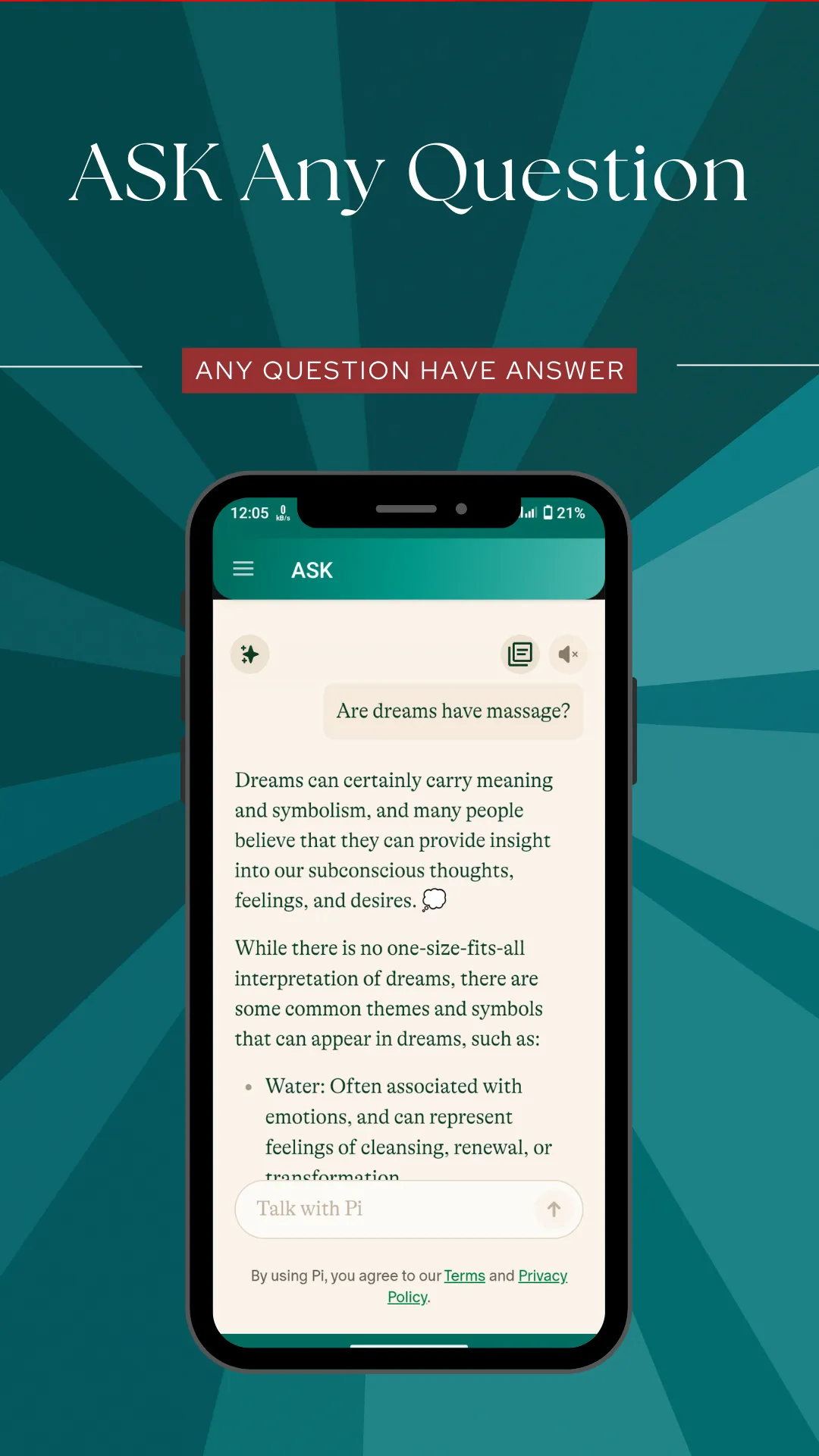 ASK Anything - Pi AI | Indus Appstore | Screenshot