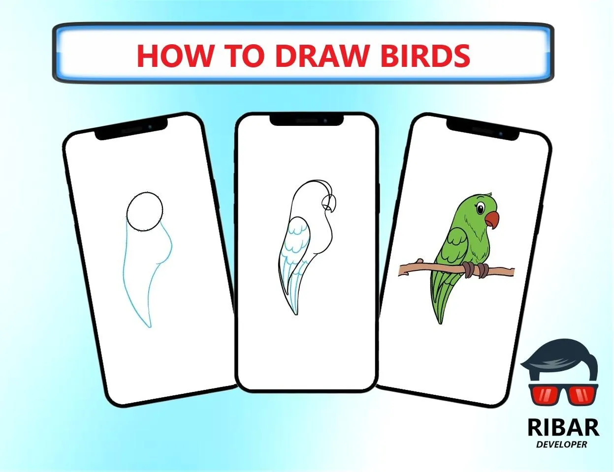 How To Draw Birds | Indus Appstore | Screenshot