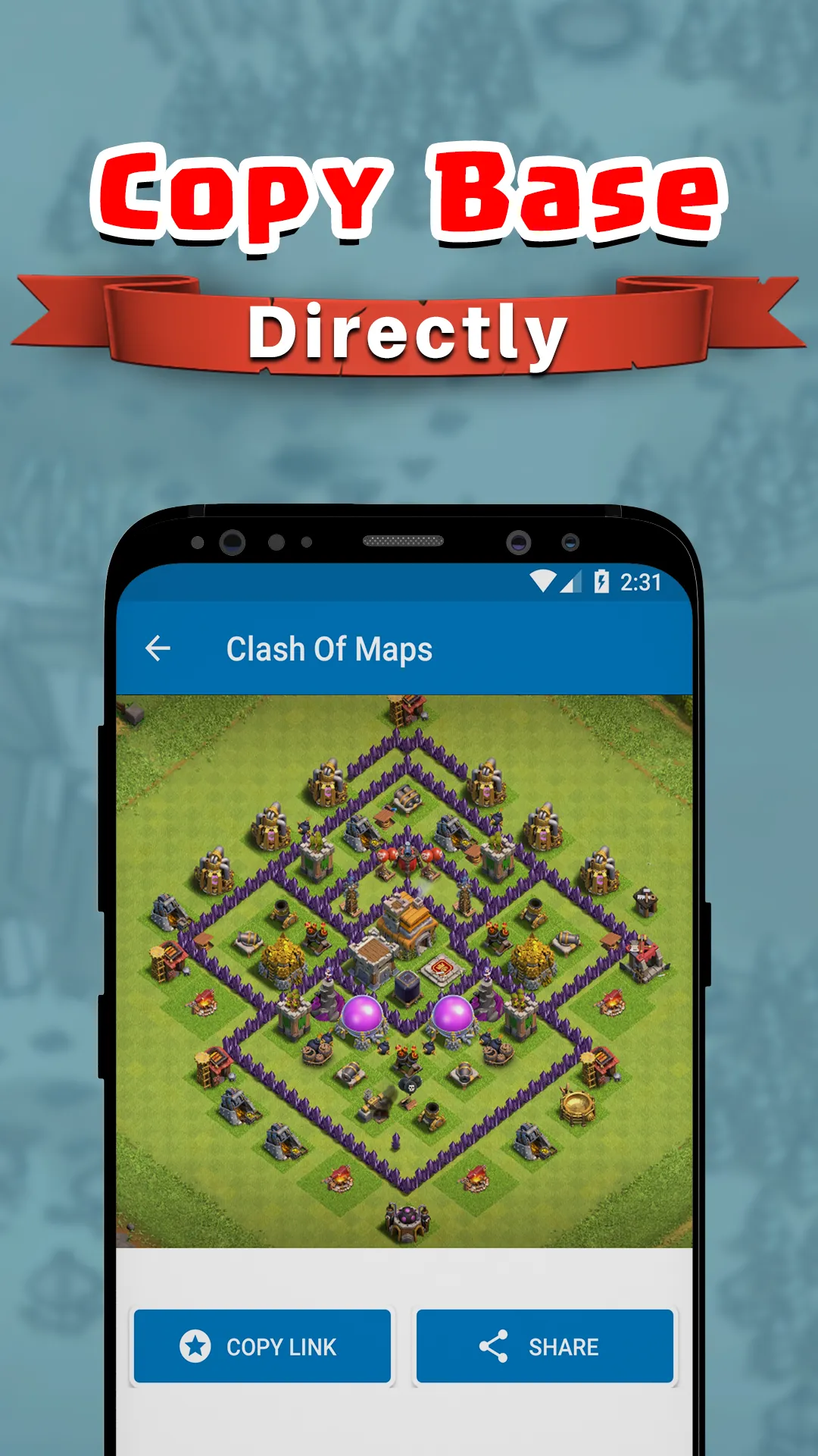 Clash of Maps - Base, Layouts | Indus Appstore | Screenshot