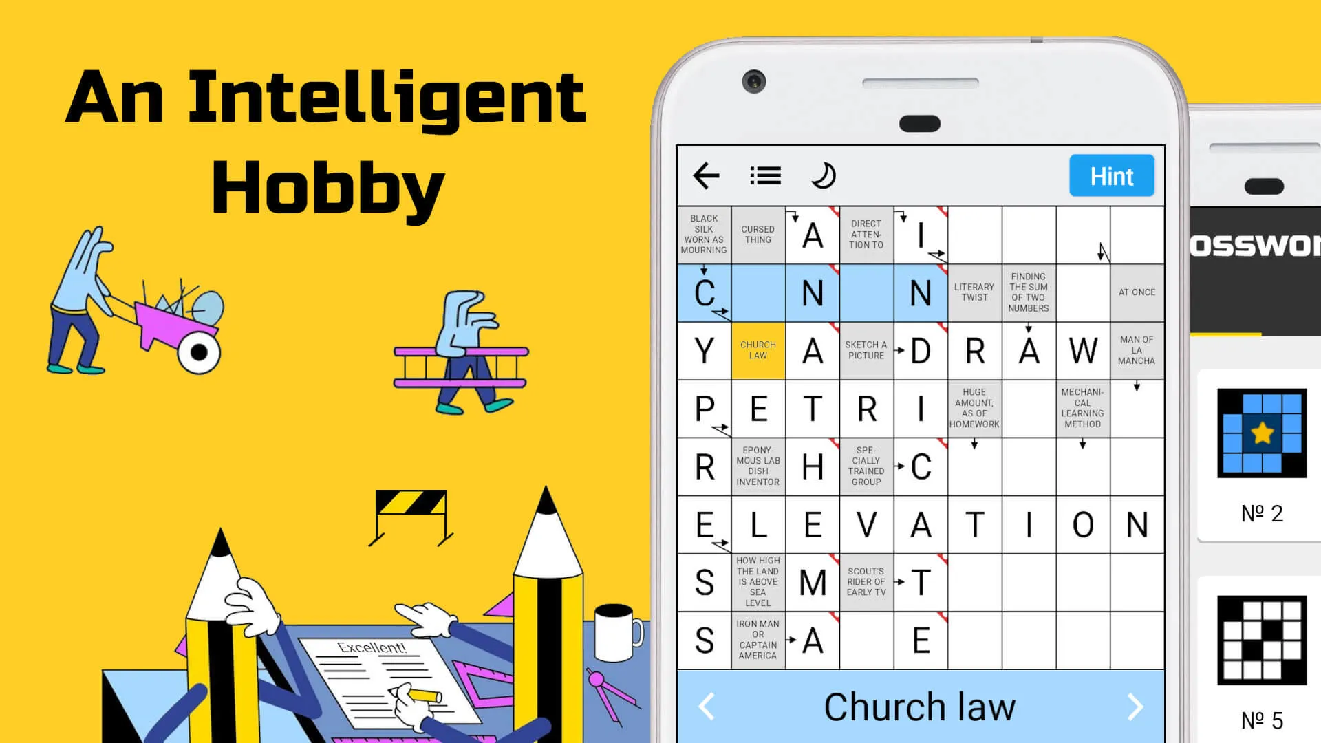 Crossword Puzzles | Indus Appstore | Screenshot