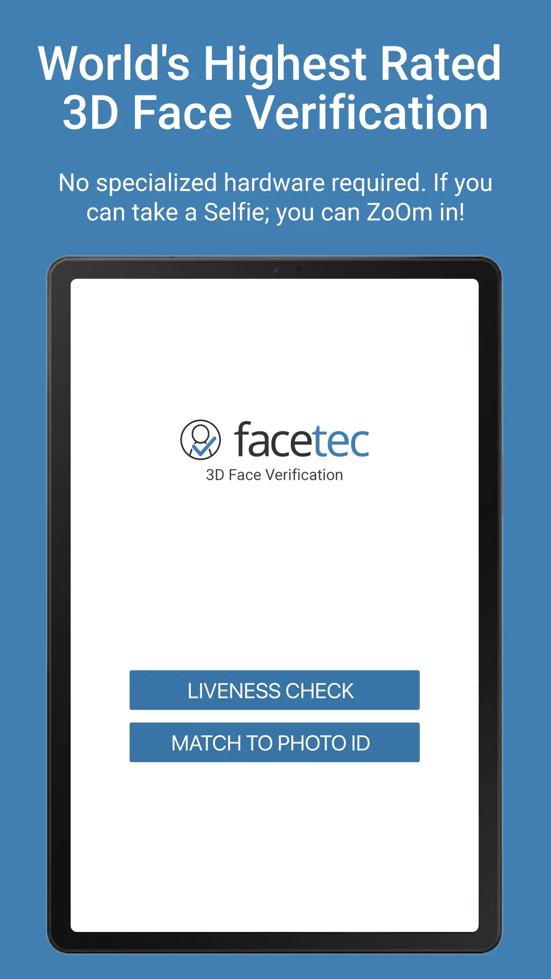 FaceTec Demo | Indus Appstore | Screenshot