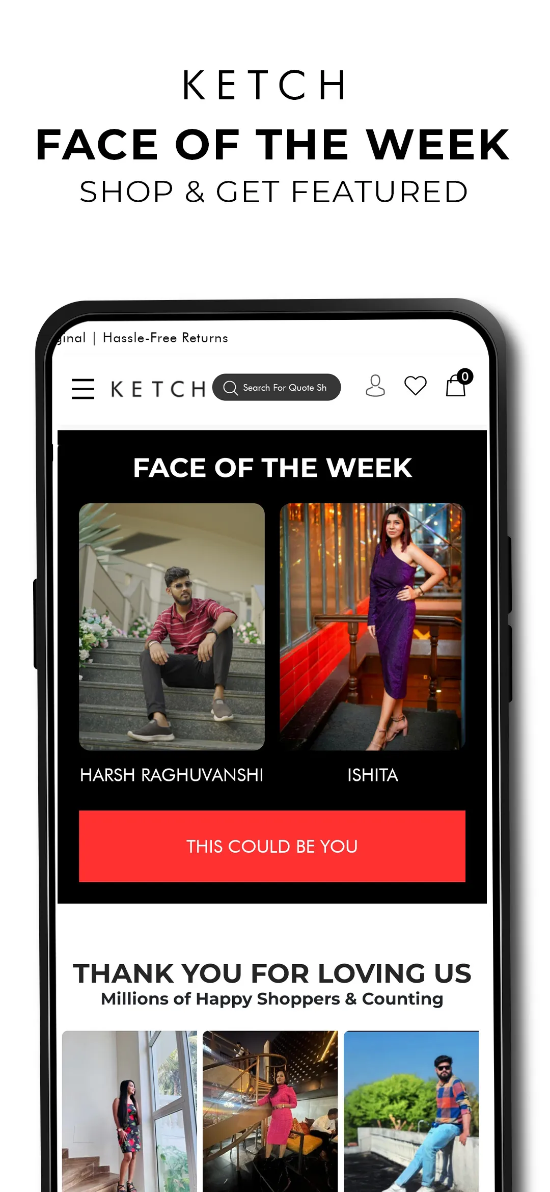 Ketch Trendy Fashion–Men Women | Indus Appstore | Screenshot