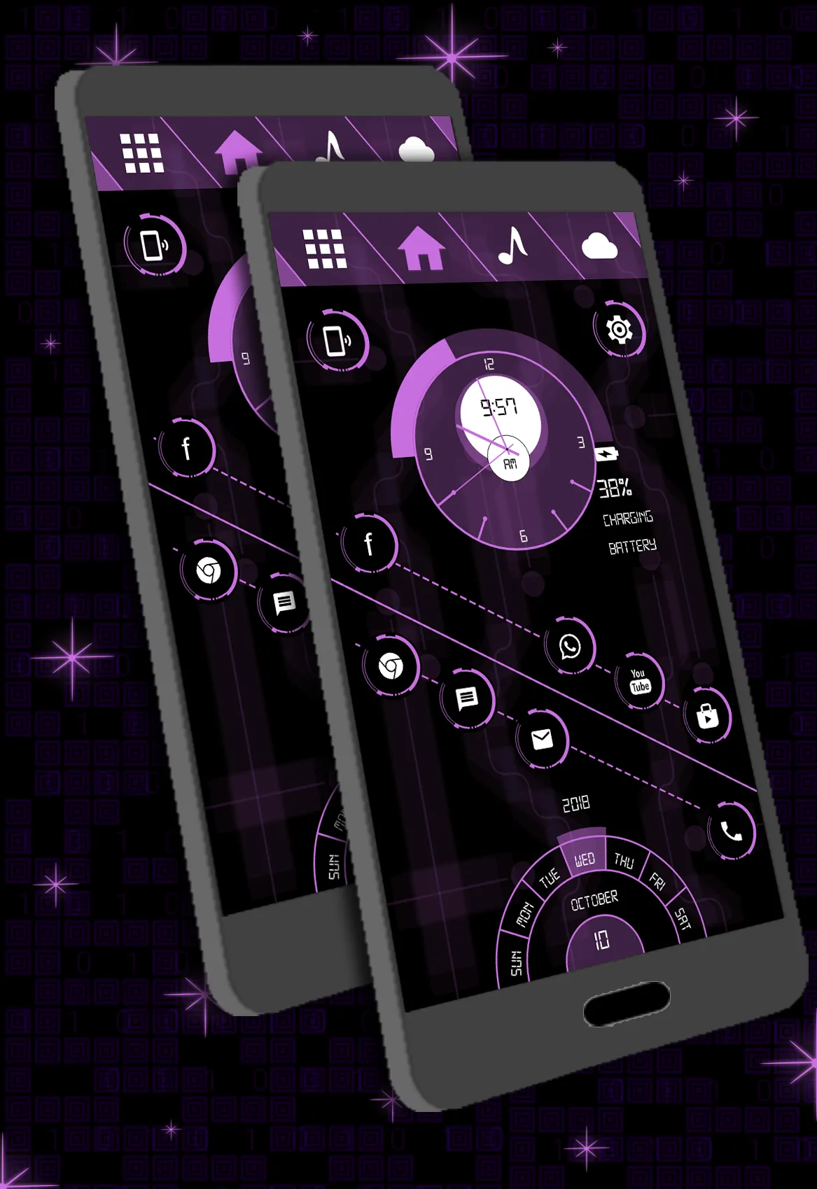 Hitech tab Launcher - AppLock | Indus Appstore | Screenshot