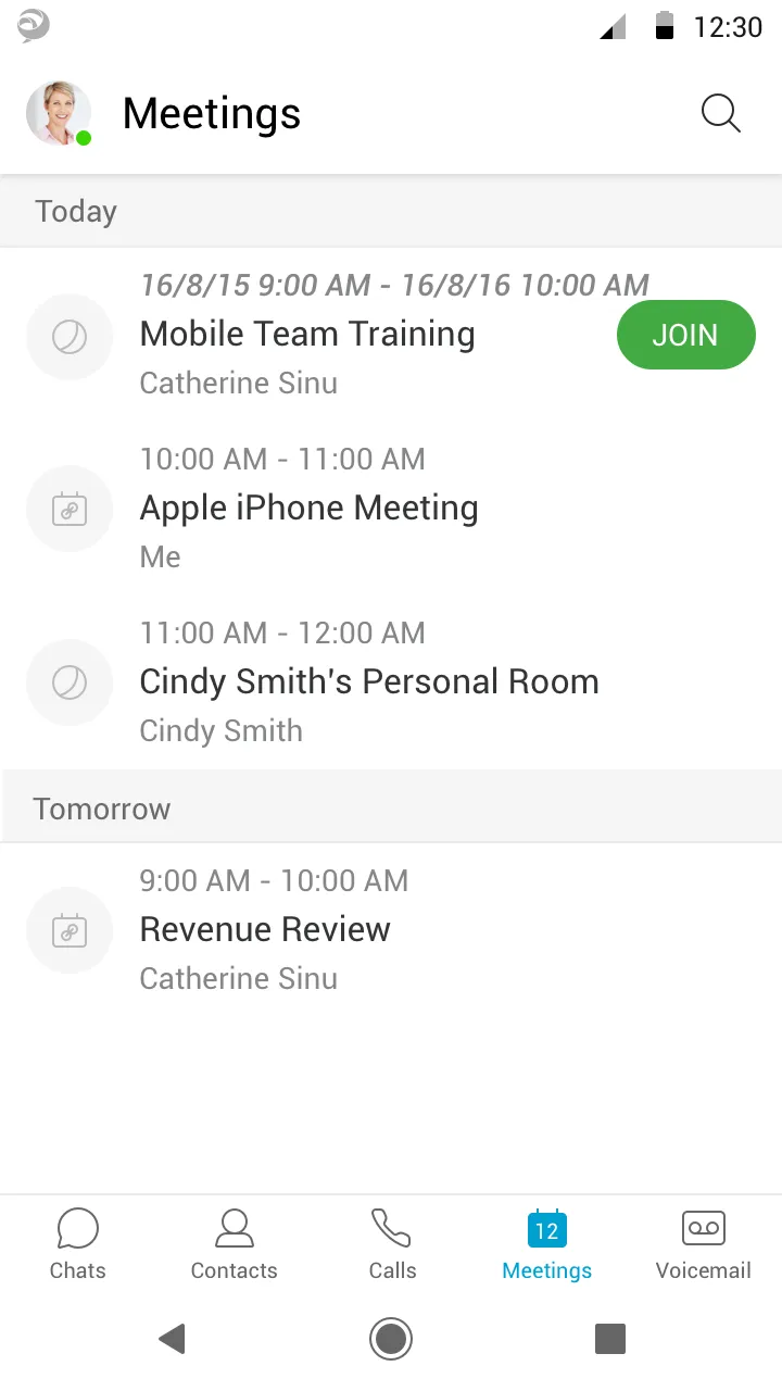 Cisco Jabber | Indus Appstore | Screenshot