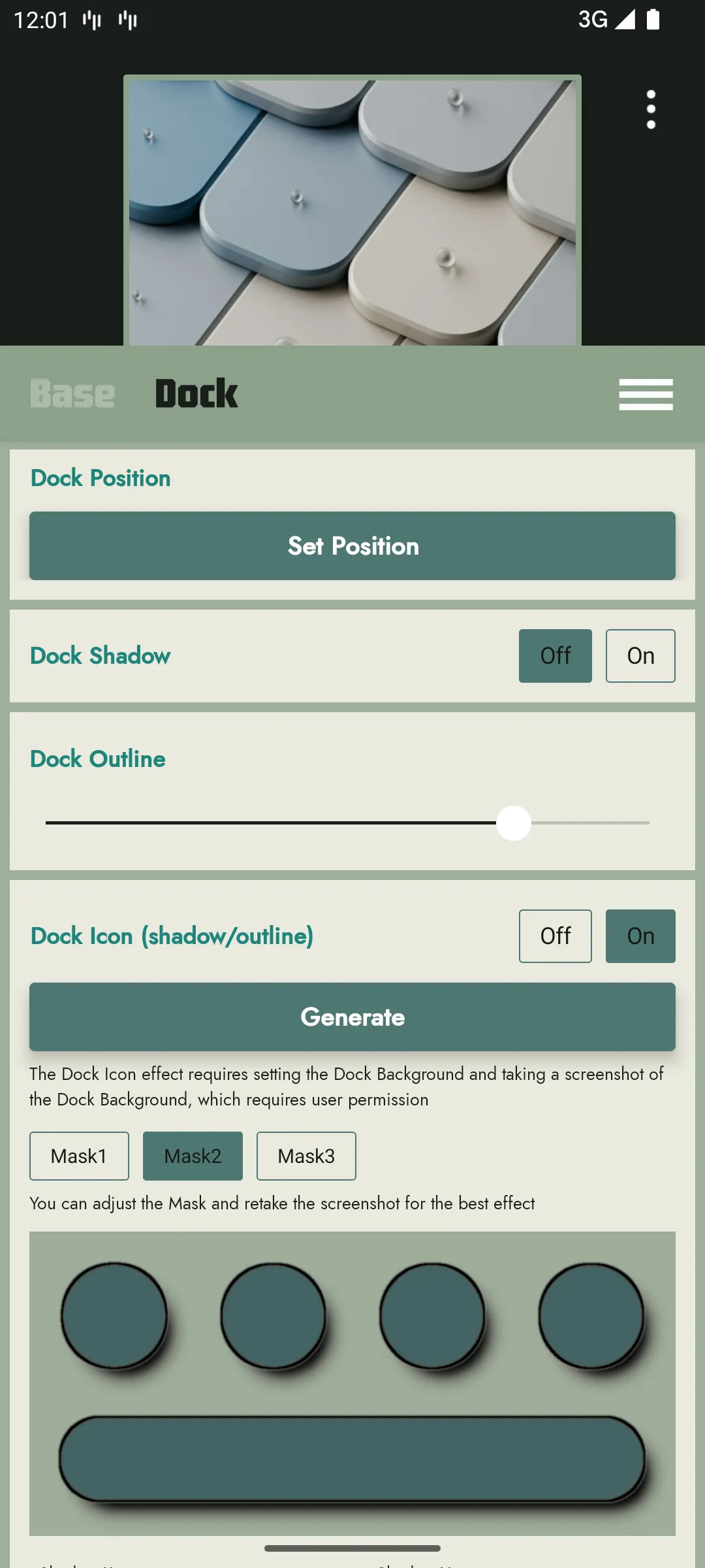 DockWalls - Generate Dock Bar | Indus Appstore | Screenshot