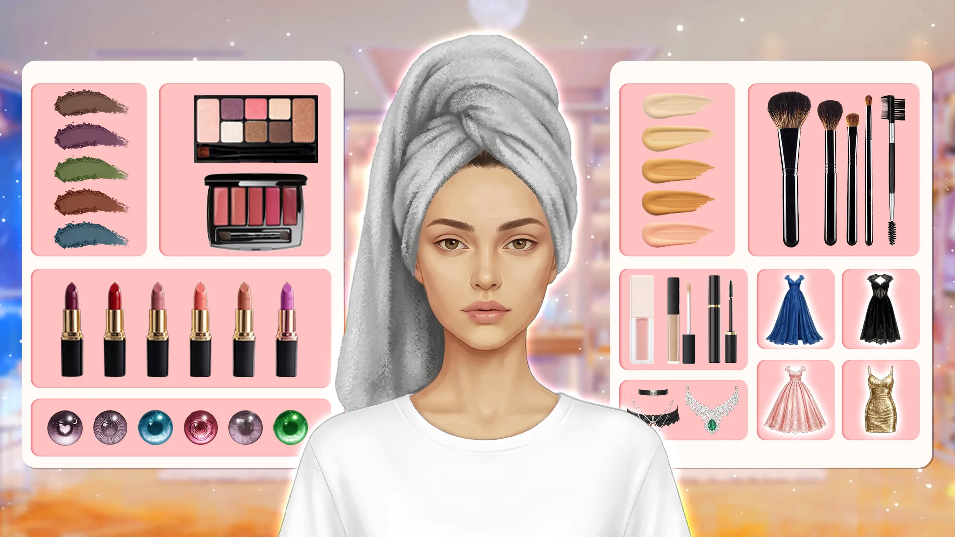 Model Glow: Dress Up & Makeup | Indus Appstore | Screenshot