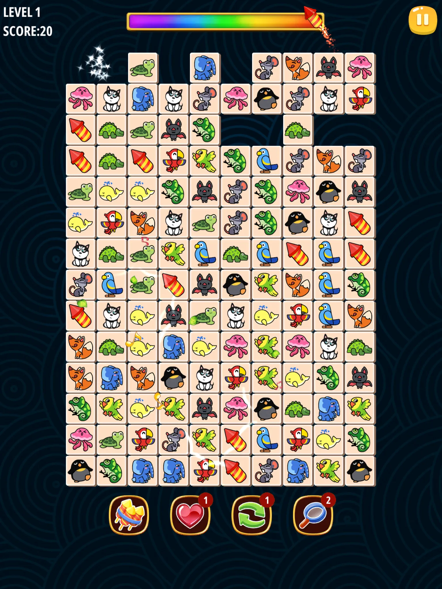 Animal Link-Connect Puzzle | Indus Appstore | Screenshot