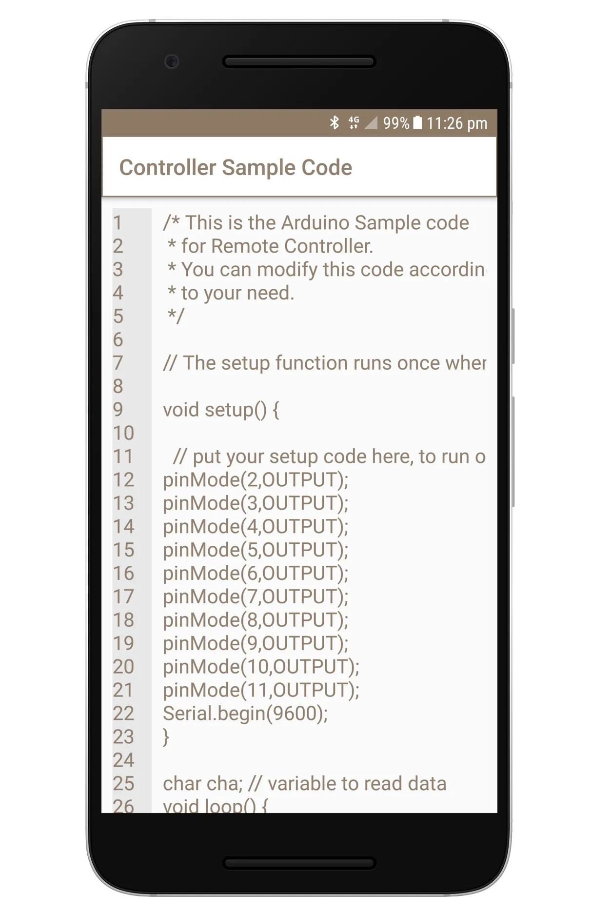 Arduino Bluetooth Controller | Indus Appstore | Screenshot