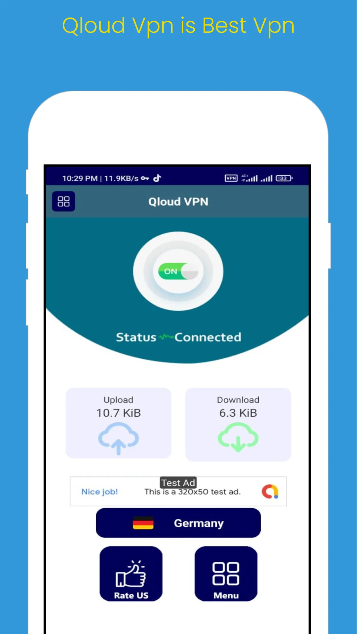 Qloud Vpn | Indus Appstore | Screenshot