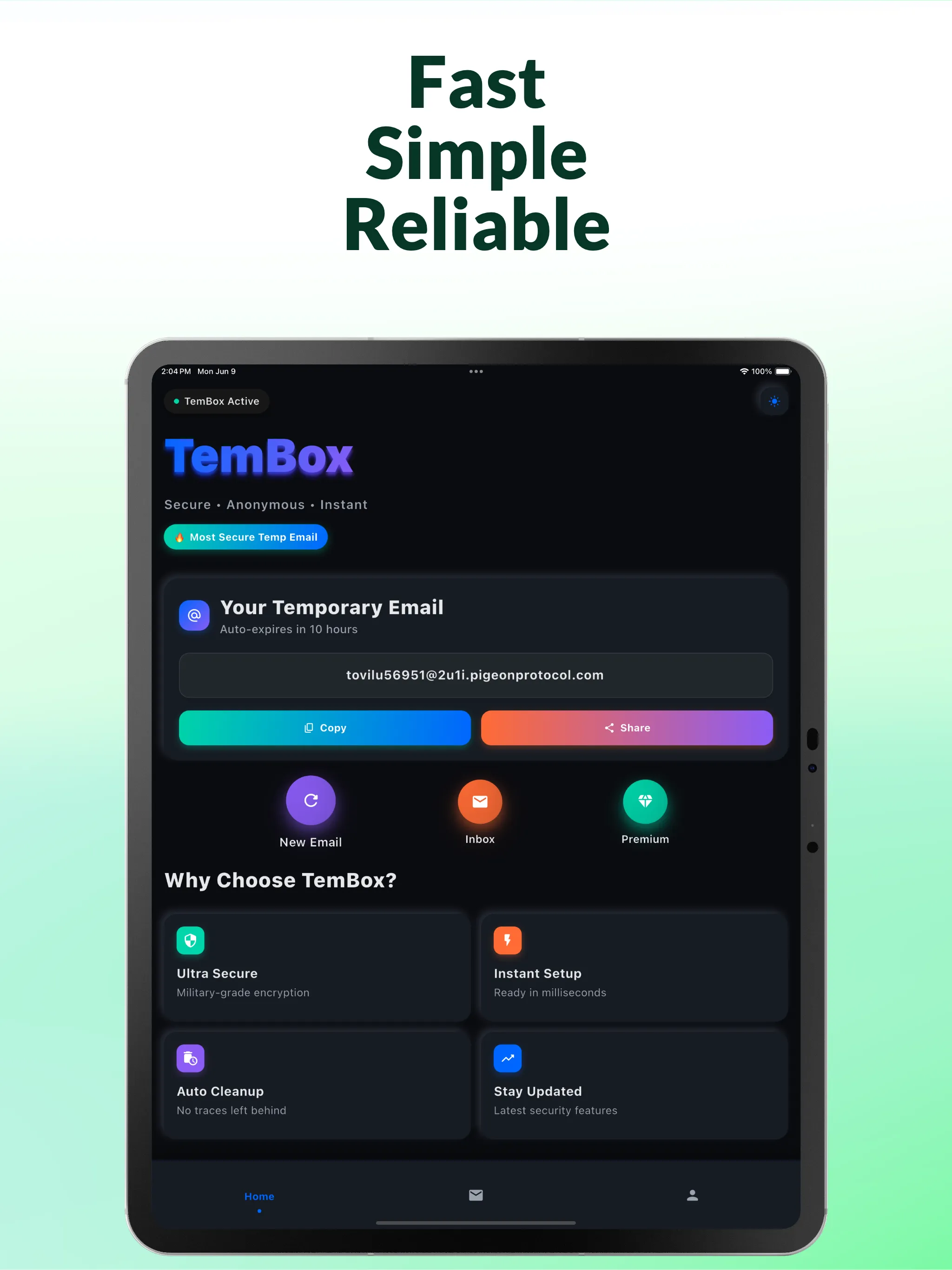 Temp Mail: TemBox | Indus Appstore | Screenshot