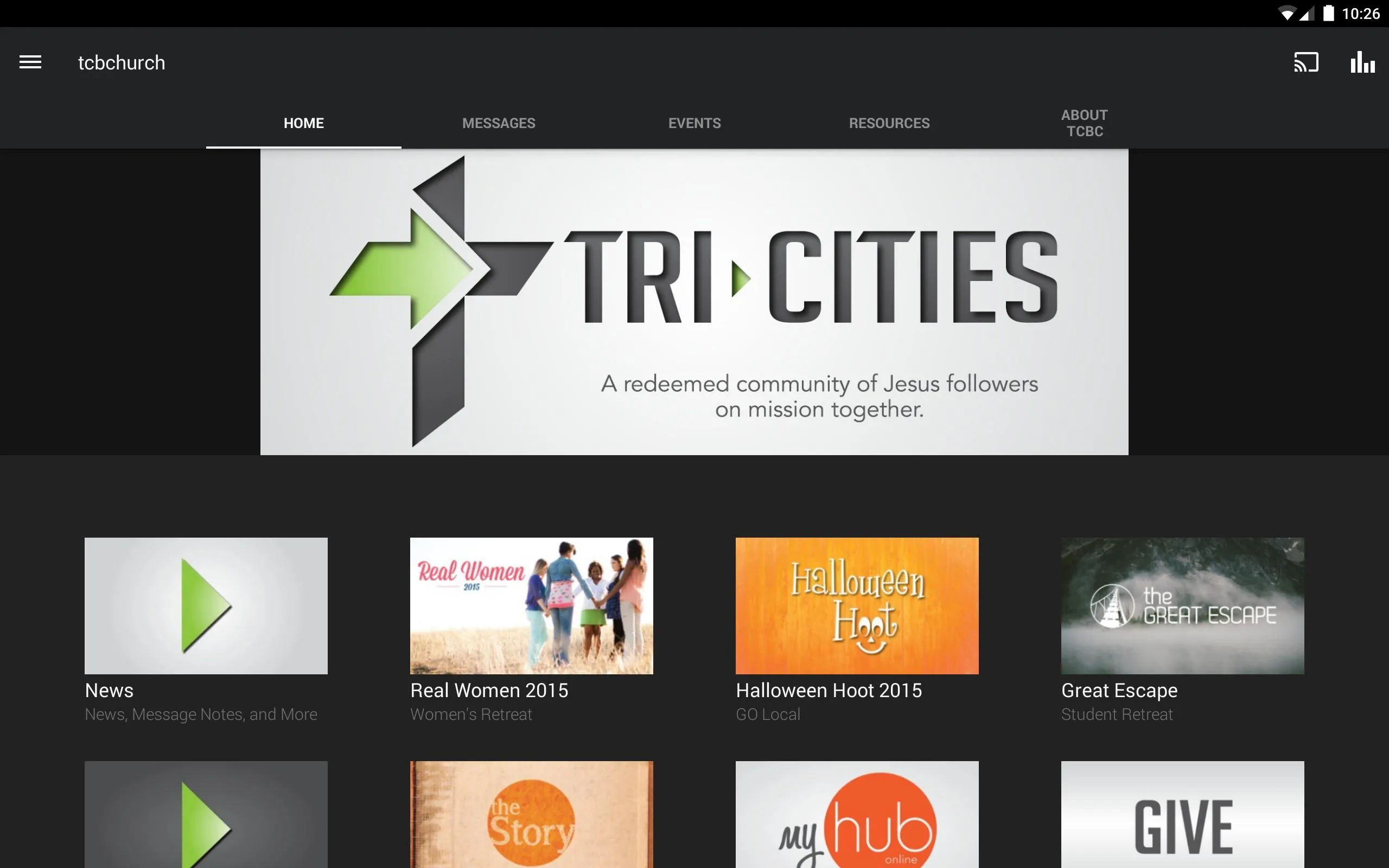 Tri-Cities Baptist Church | Indus Appstore | Screenshot