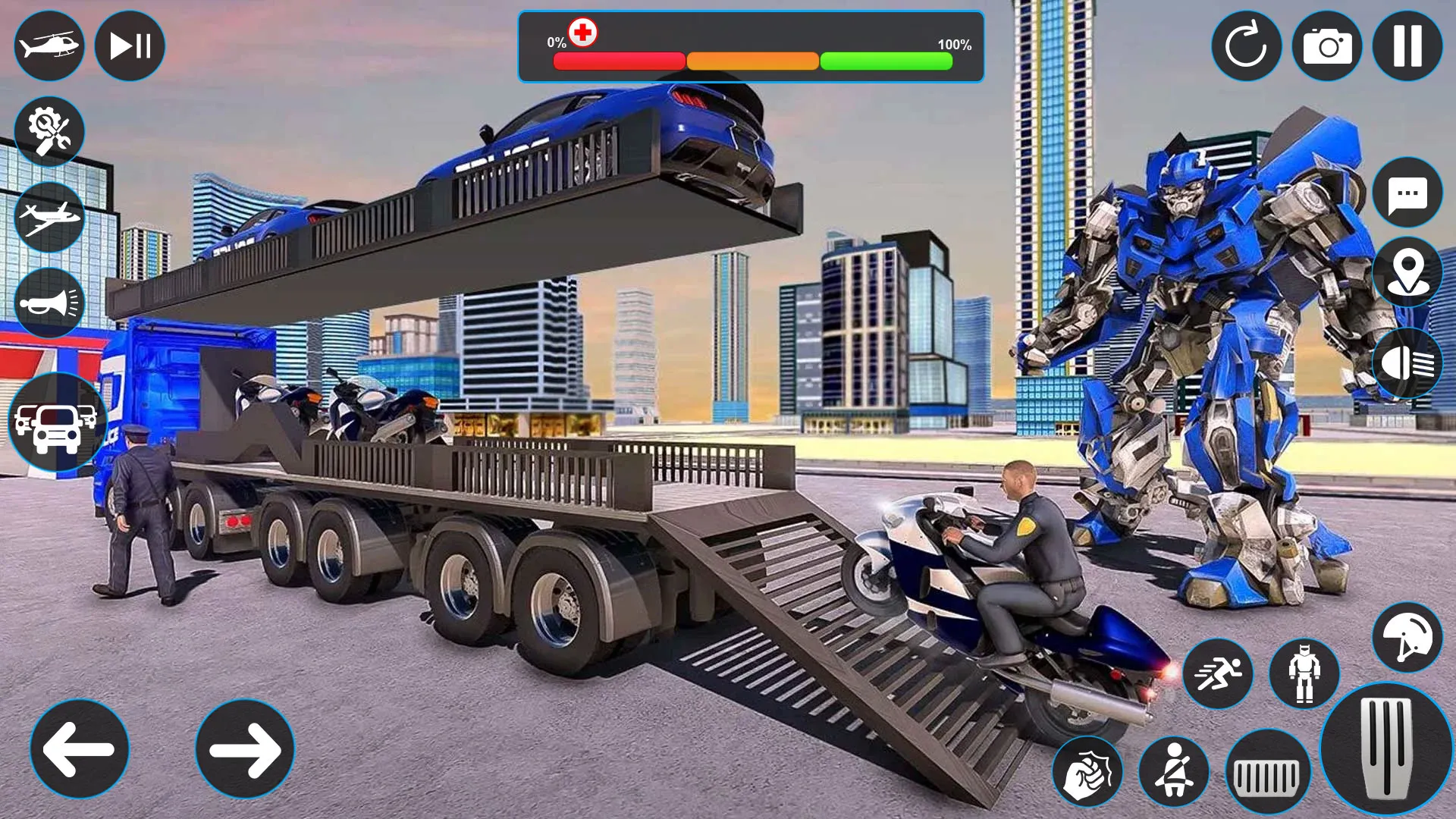 Police Robot Transport Games | Indus Appstore | Screenshot