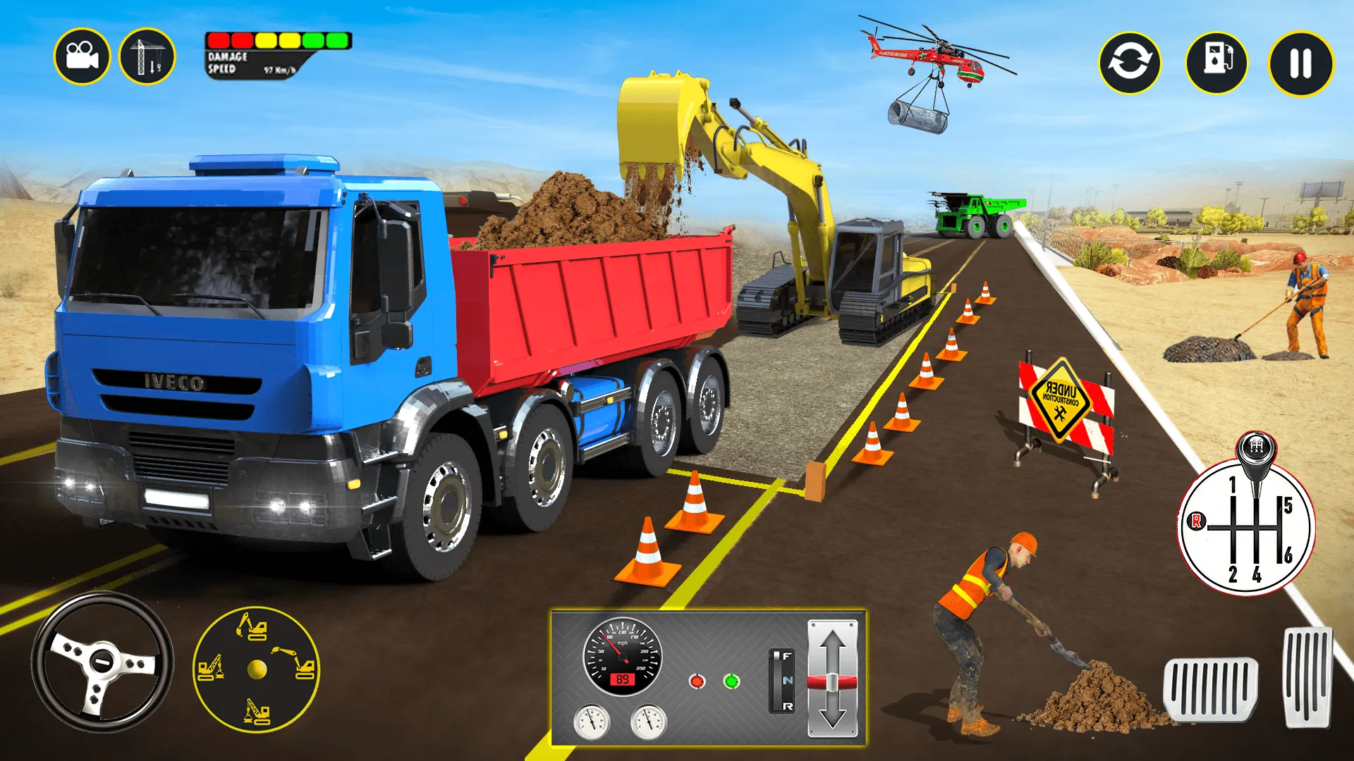 Heavy Excavator Simulator Game | Indus Appstore | Screenshot