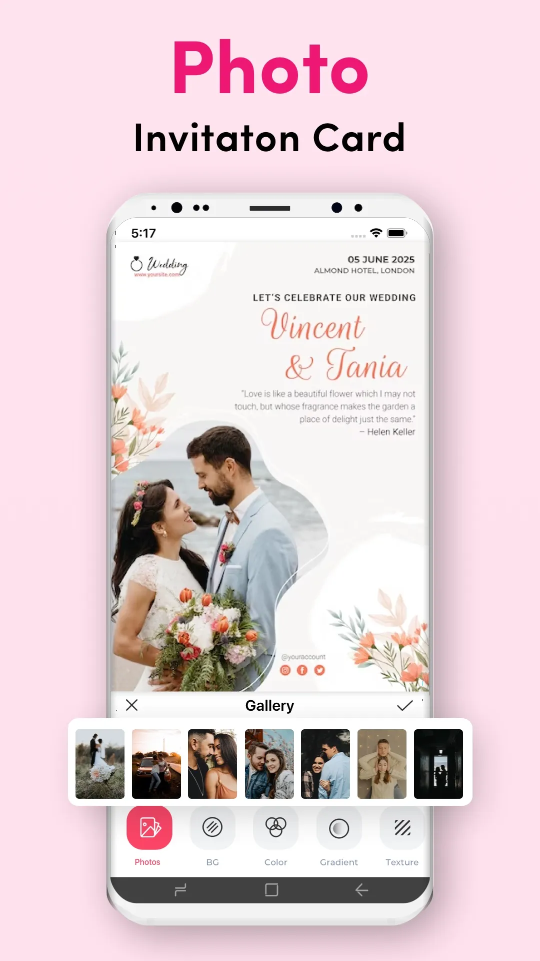 Invitation Maker - Card Design | Indus Appstore | Screenshot