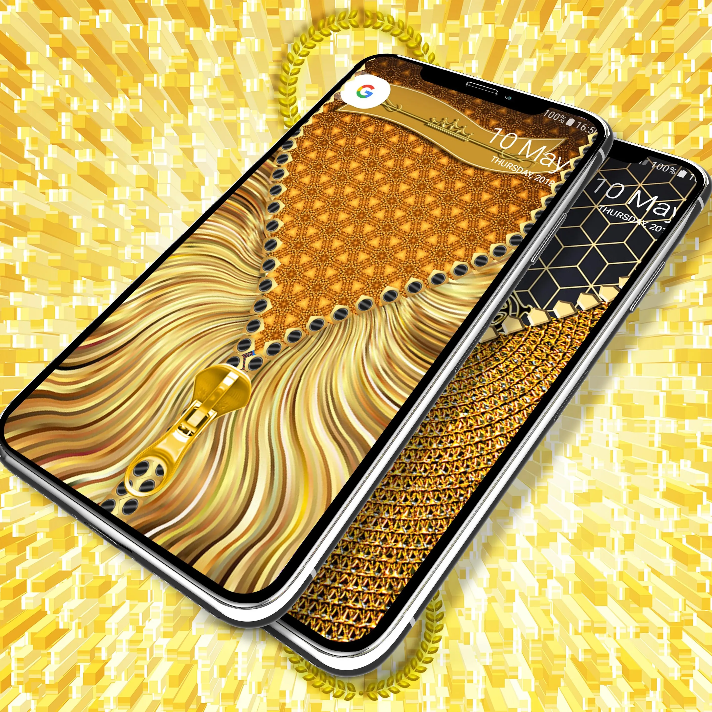 Gold lock screen | Indus Appstore | Screenshot