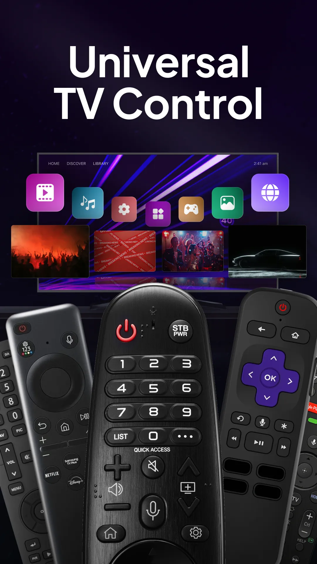Universal TV Remote Control | Indus Appstore | Screenshot