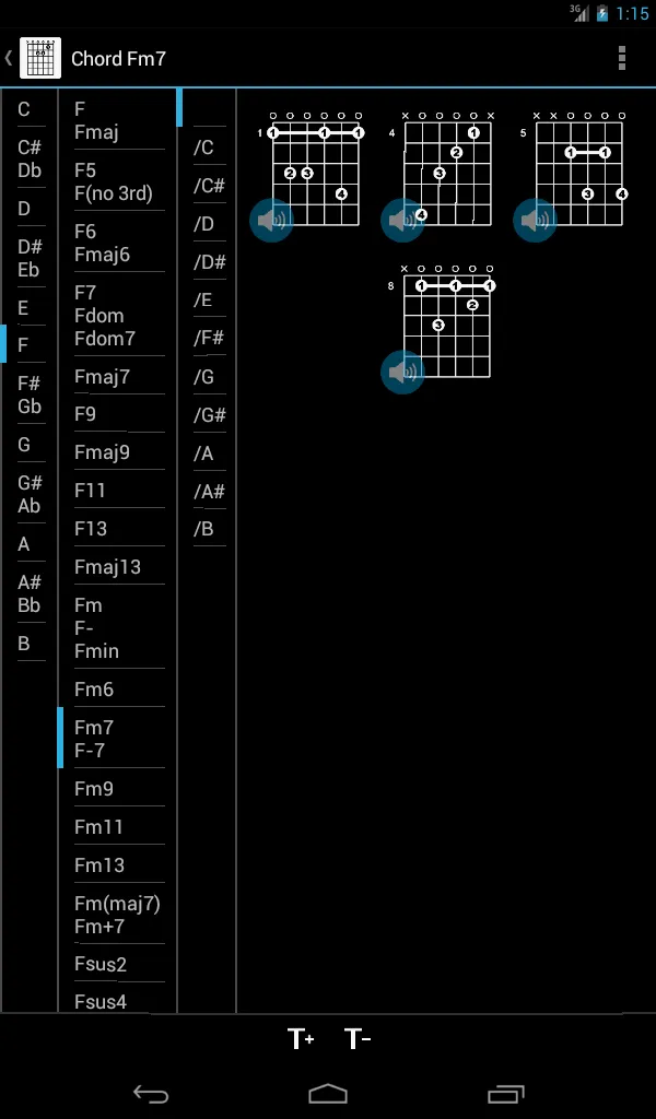 Guitar Chords | Indus Appstore | Screenshot