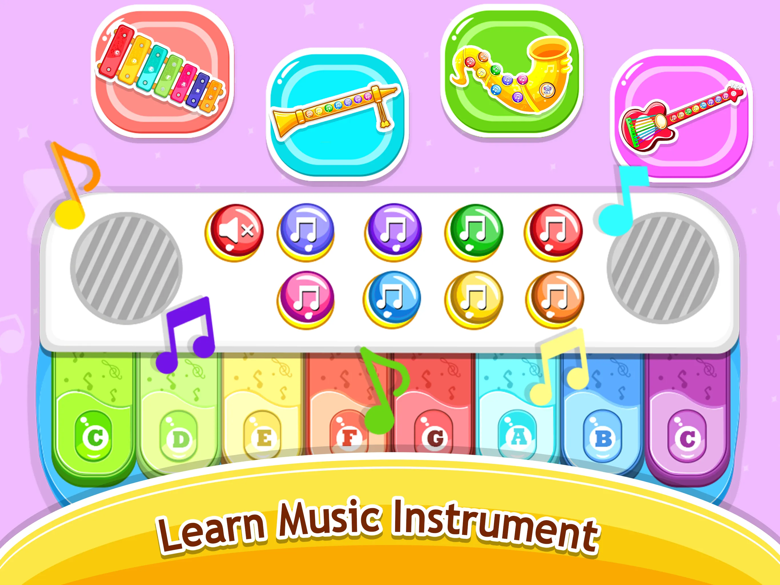 Kids Music piano - games | Indus Appstore | Screenshot