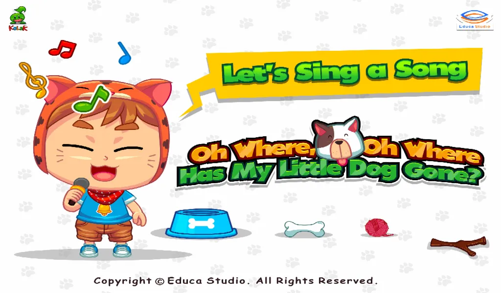 Kids Song: Where My Little Dog | Indus Appstore | Screenshot