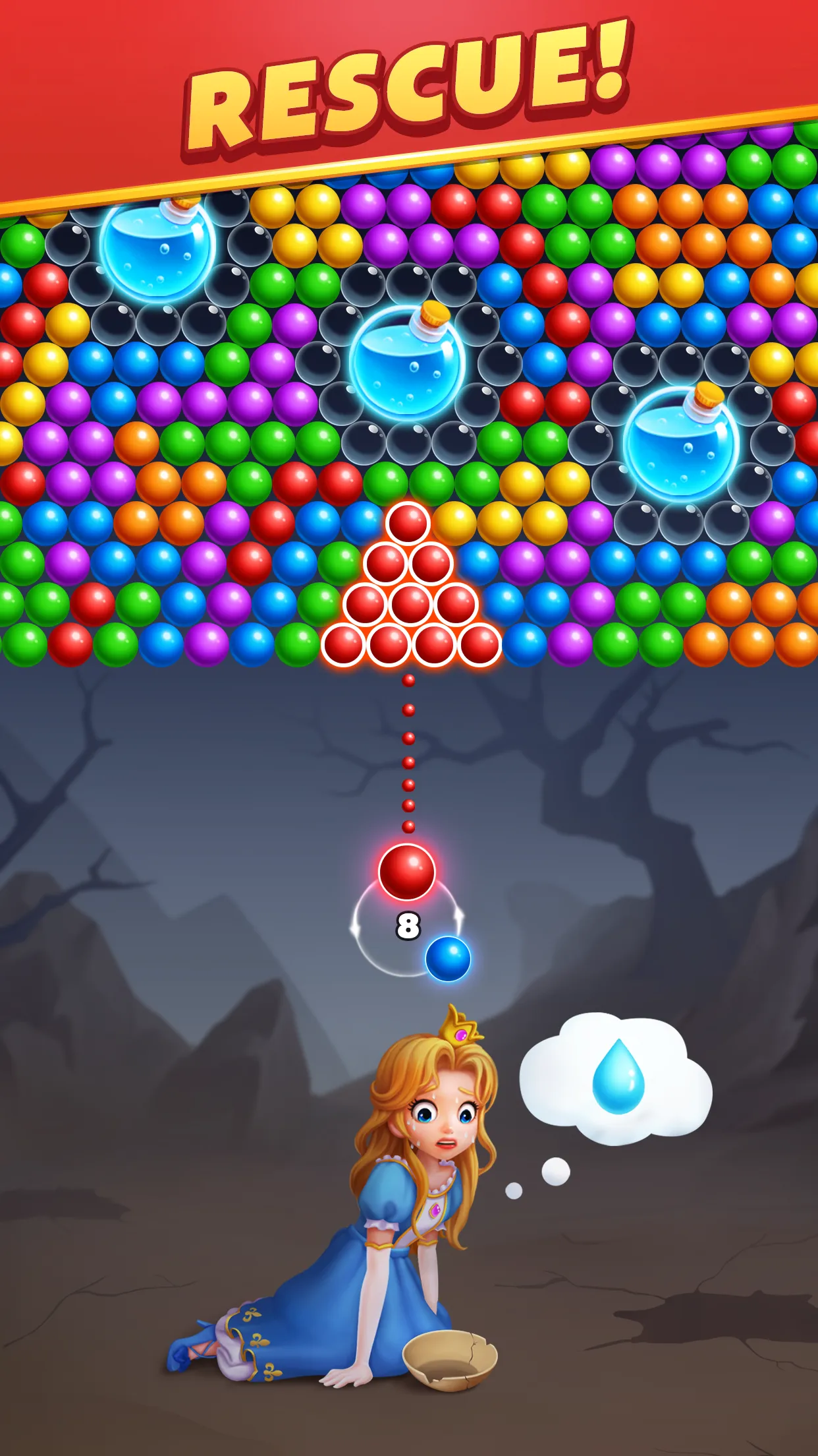 Bubble Shooter Royal Pop | Indus Appstore | Screenshot