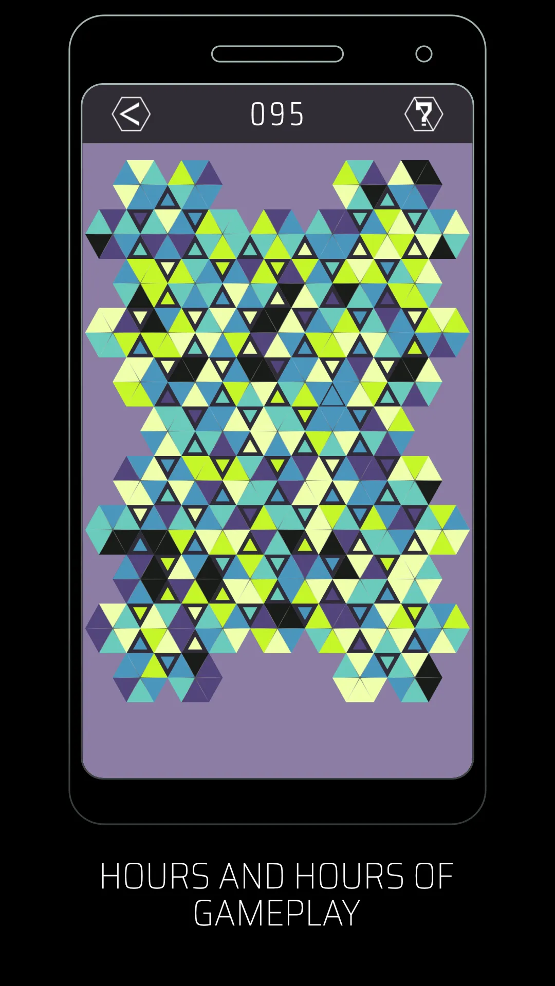 Hexactica - Hexagon puzzle | Indus Appstore | Screenshot