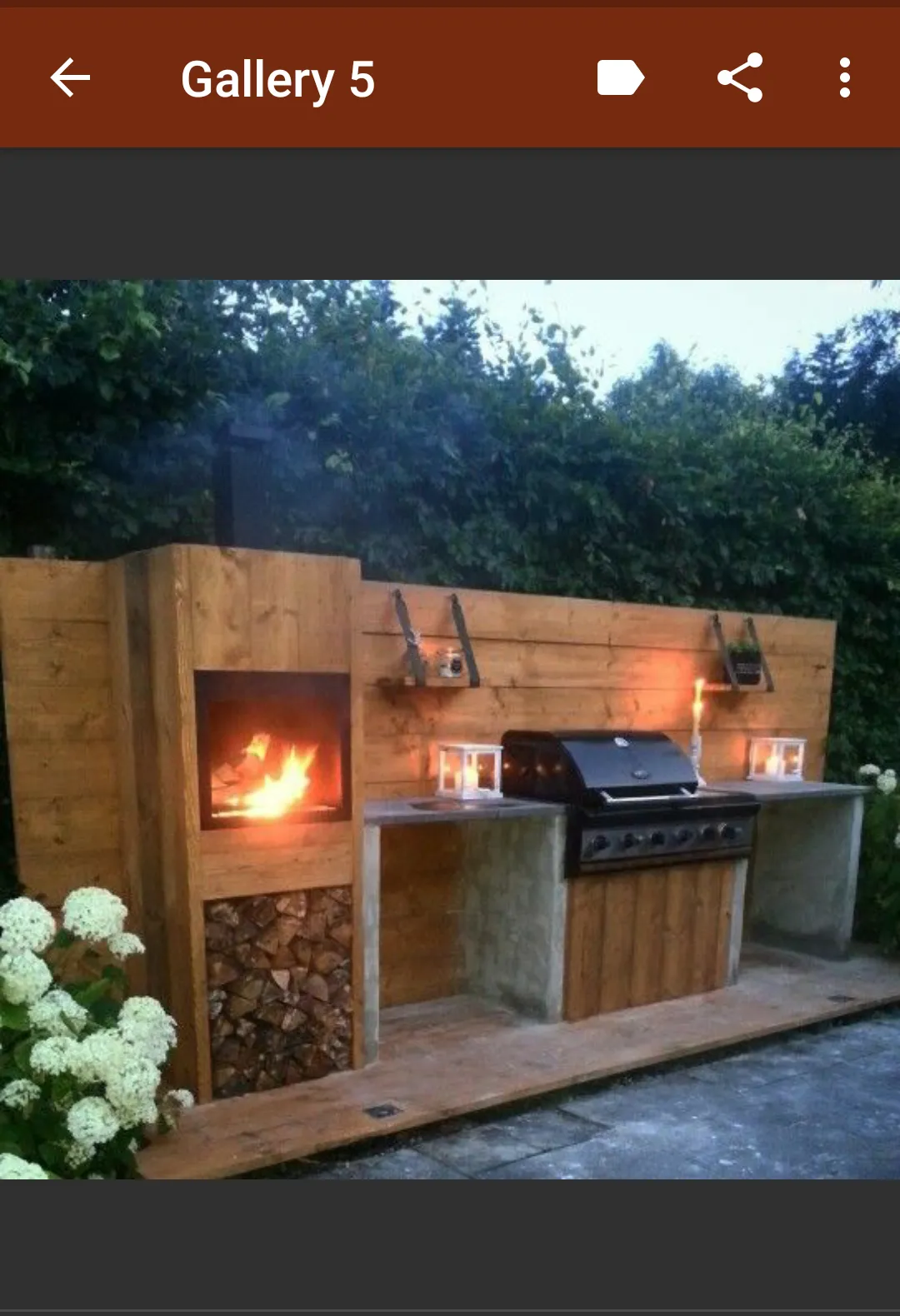 Outdoor Fireplace | Indus Appstore | Screenshot