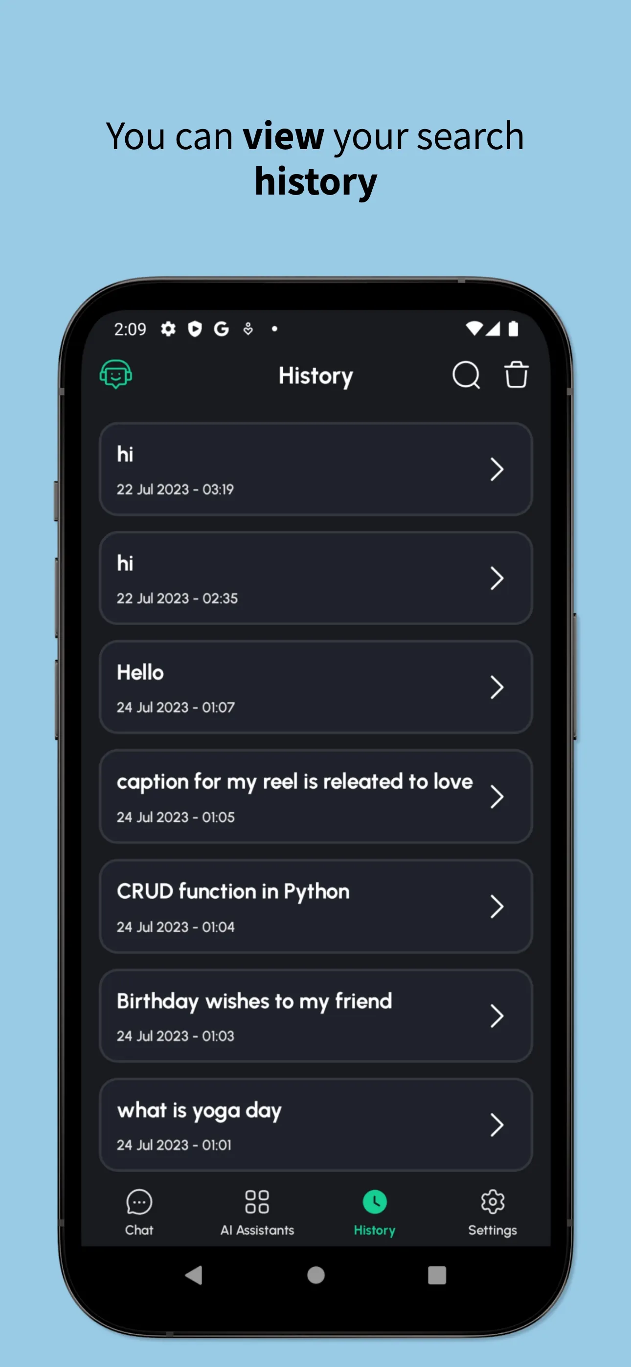 ChatAI-You can ask me anything | Indus Appstore | Screenshot