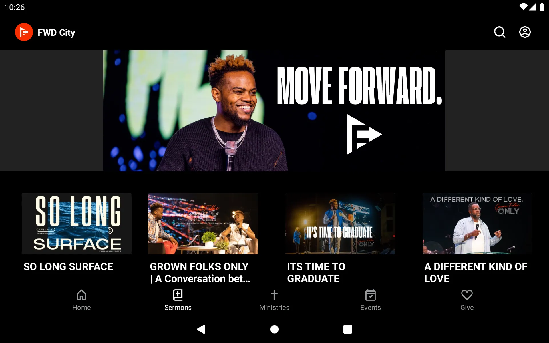 Forward City Church | Indus Appstore | Screenshot