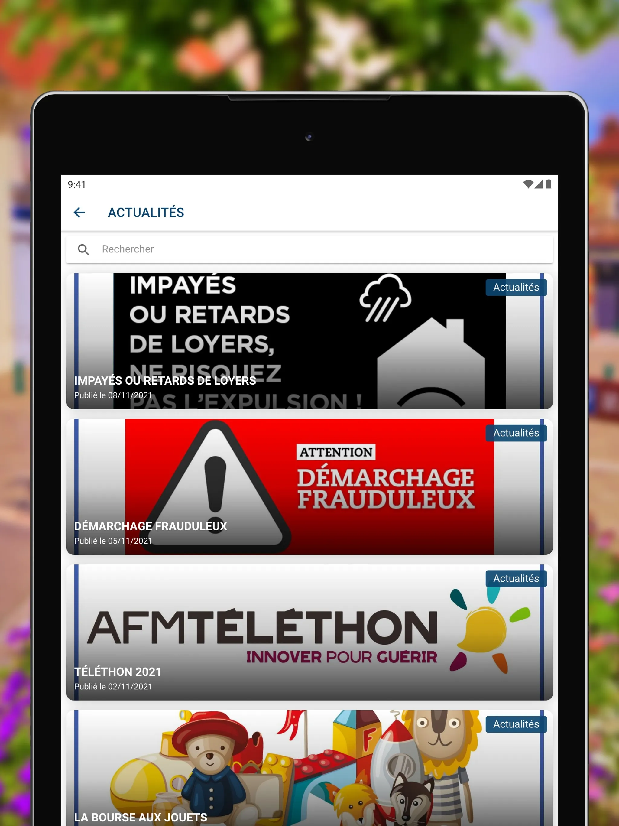 Orgeval l'appli | Indus Appstore | Screenshot