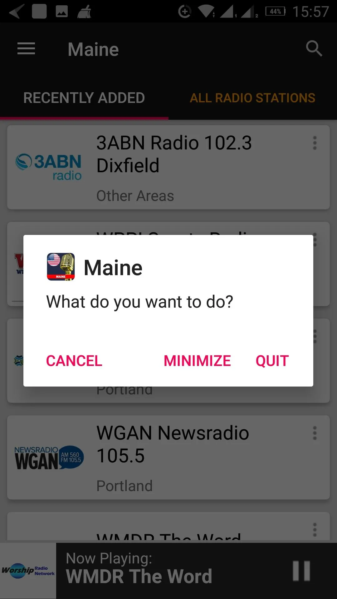 Maine Radio Stations - USA | Indus Appstore | Screenshot