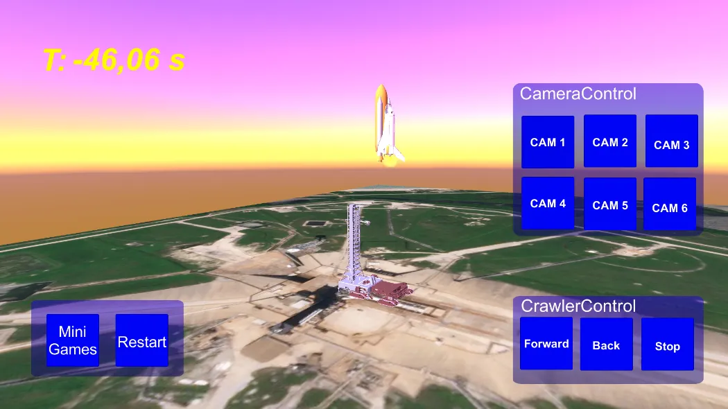 Space Shuttle 3D Simulation | Indus Appstore | Screenshot